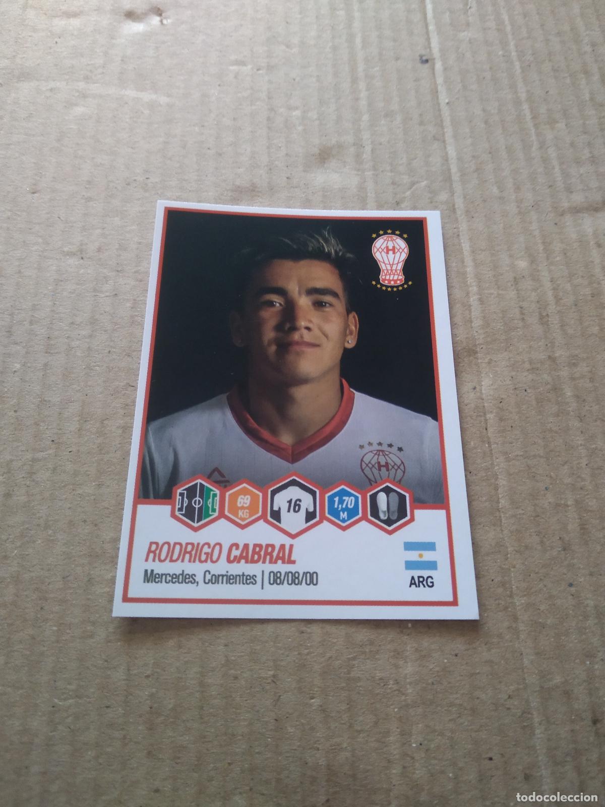 Cromos de F&uacute;tbol: 240 RODRIGO CABRAL HURACAN CROMO FUTBOL ARGENTINO PANINI LIGA ARGENTINA 2022