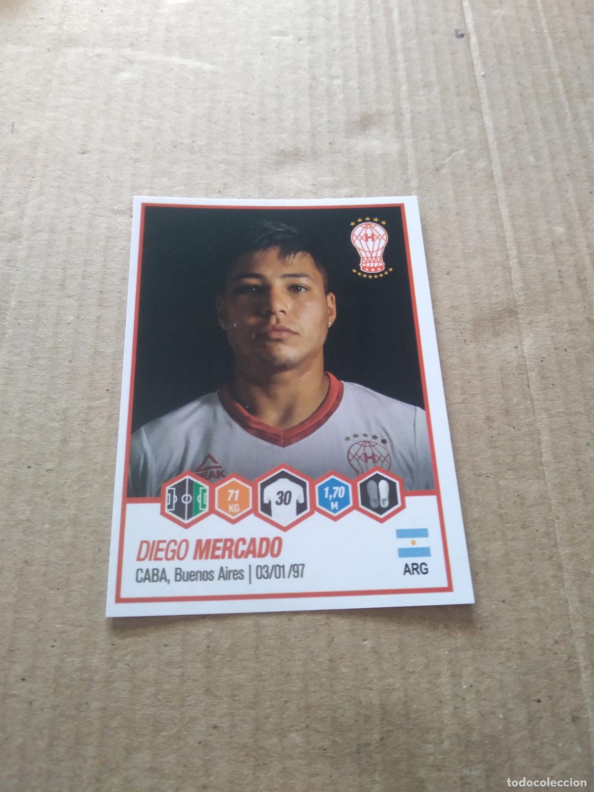 Cromos de F&uacute;tbol: 241 DIEGO MERCADO HURACAN CROMO FUTBOL ARGENTINO PANINI LIGA ARGENTINA 2022