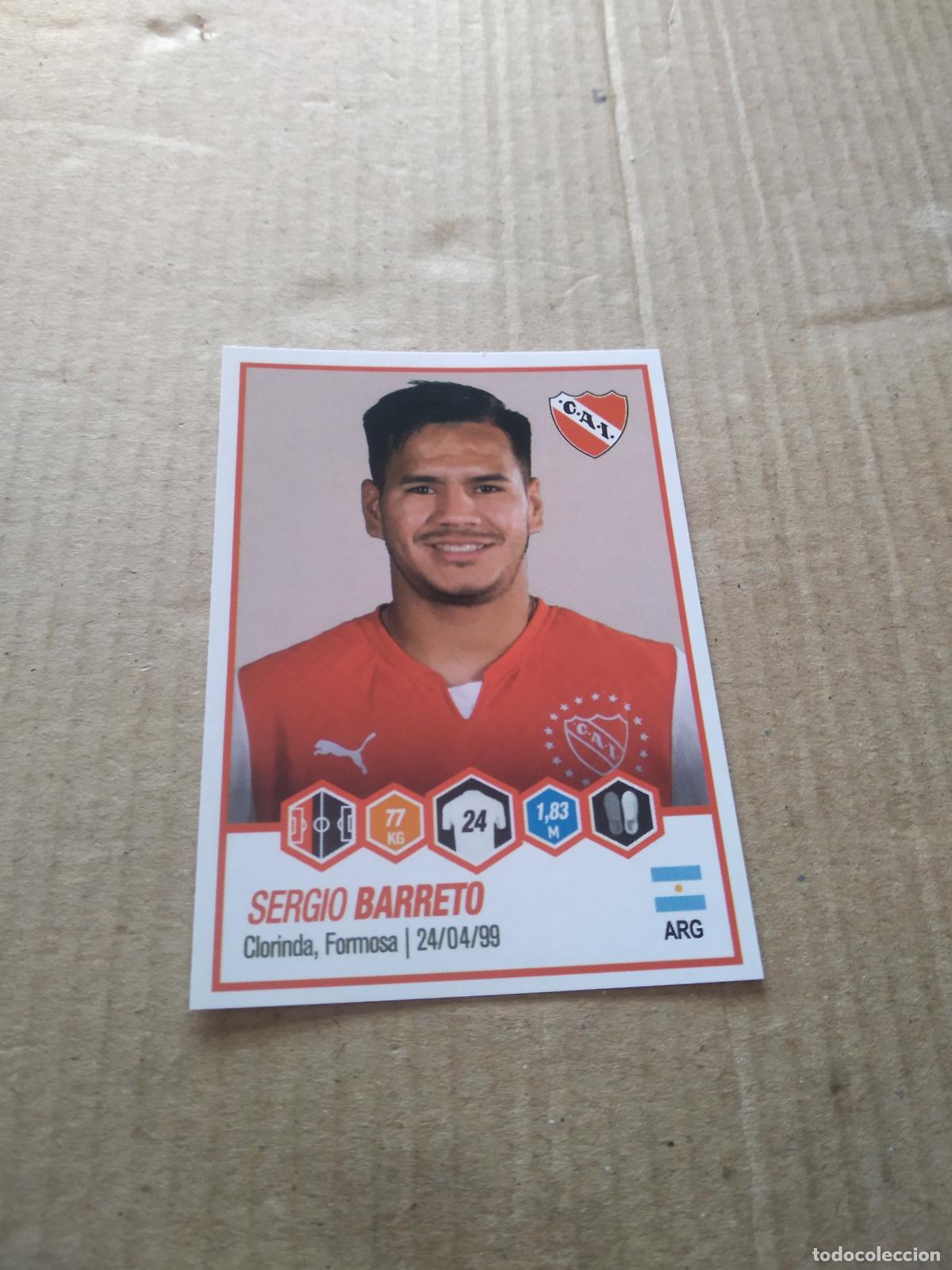 Cromos de F&uacute;tbol: 246 SERGIO BARRETO INDEPENDIENTE CROMO FUTBOL ARGENTINO PANINI LIGA ARGENTINA 2022
