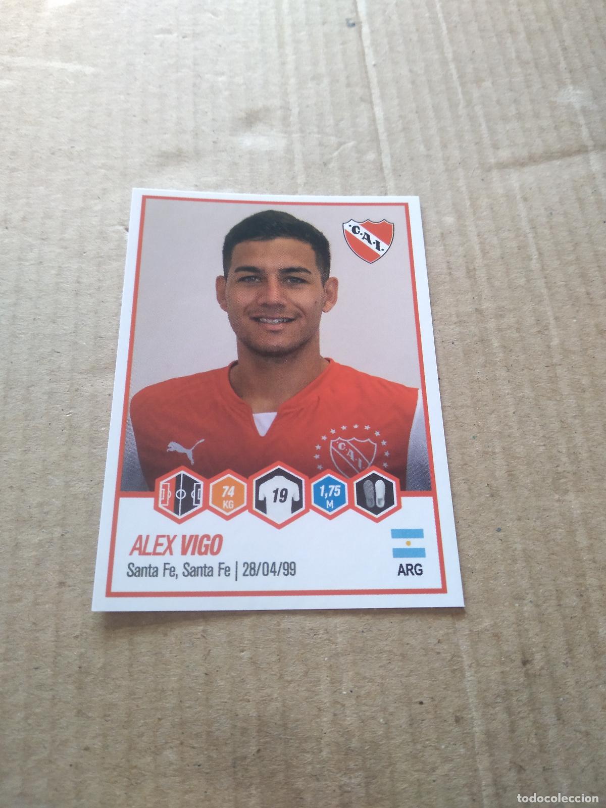 Cromos de F&uacute;tbol: 248 ALEX VIGO INDEPENDIENTE CROMO FUTBOL ARGENTINO PANINI LIGA ARGENTINA 2022