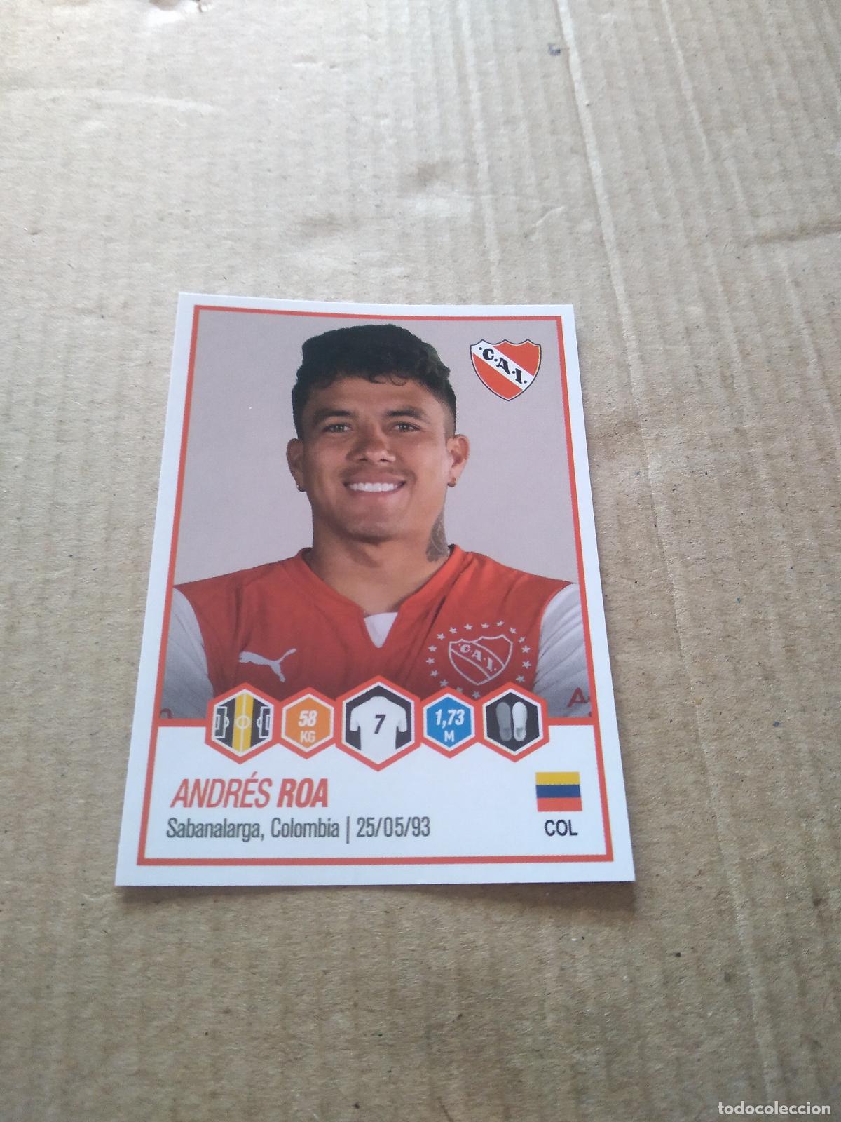 Cromos de F&uacute;tbol: 250 ANDRES ROA INDEPENDIENTE CROMO FUTBOL ARGENTINO PANINI LIGA ARGENTINA 2022
