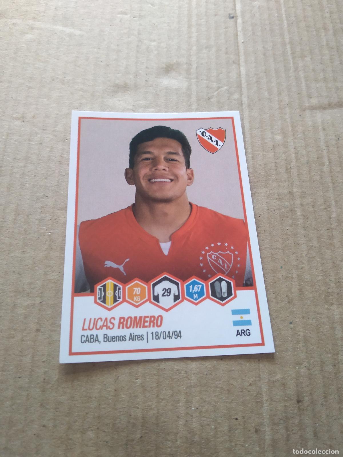 Cromos de F&uacute;tbol: 253 LUCAS ROMERO INDEPENDIENTE CROMO FUTBOL ARGENTINO PANINI LIGA ARGENTINA 2022