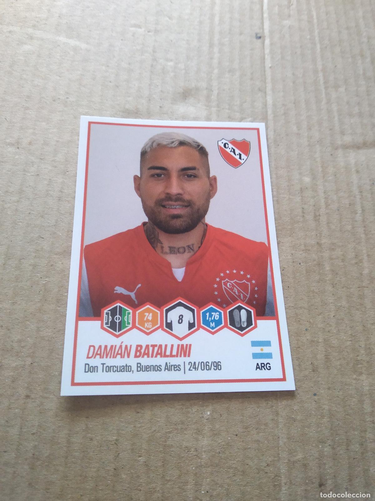 Cromos de F&uacute;tbol: 256 DAMIAN BATALLINI INDEPENDIENTE CROMO FUTBOL ARGENTINO PANINI LIGA ARGENTINA 2022