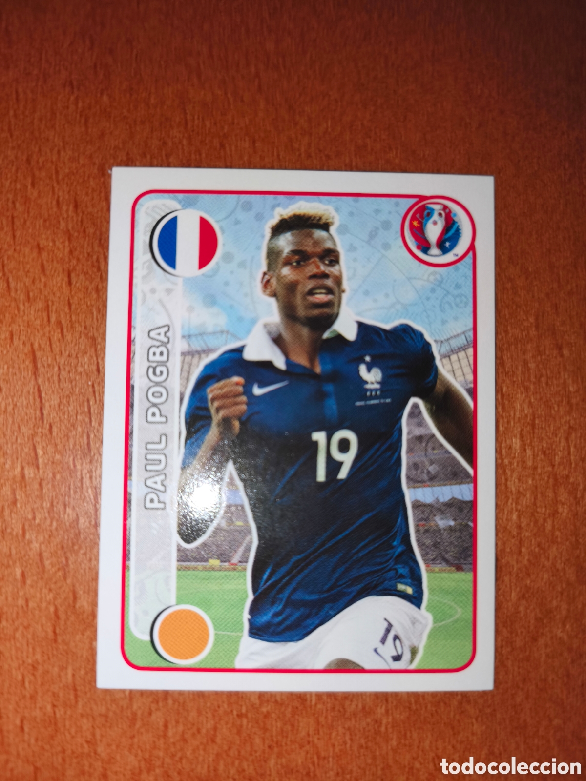 Cromos de F&uacute;tbol: Paul Pogba n&deg;37 UEFA Euro 2016 Francia