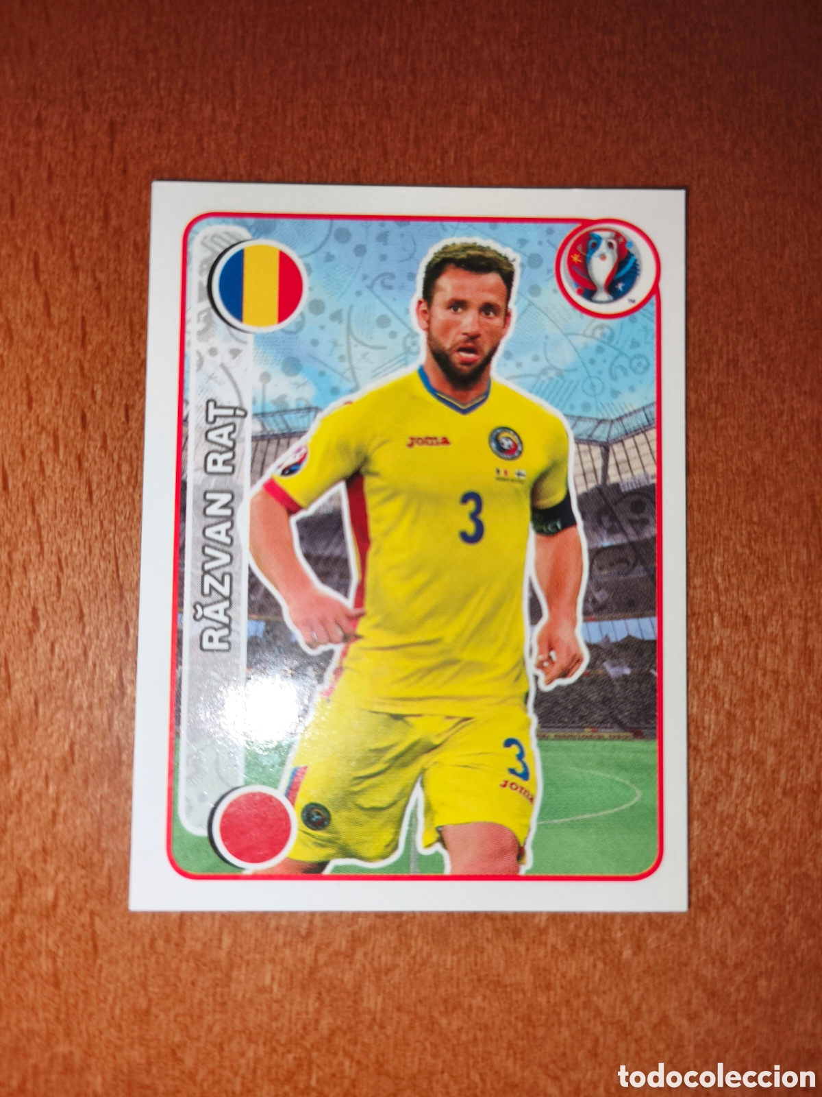 Cromos de F&uacute;tbol: Razvan Rat n&deg;43 UEFA Euro 2016 Ruman&iacute;a