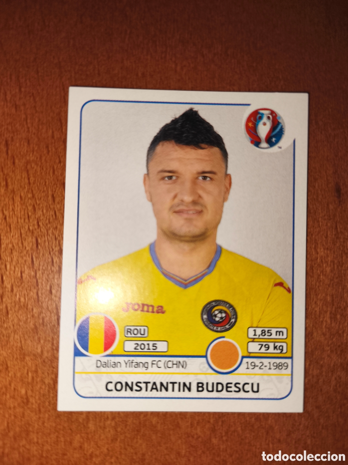Cromos de Futebol: Constantin Budescu n&deg;62 UEFA Euro 2016 Ruman&iacute;a