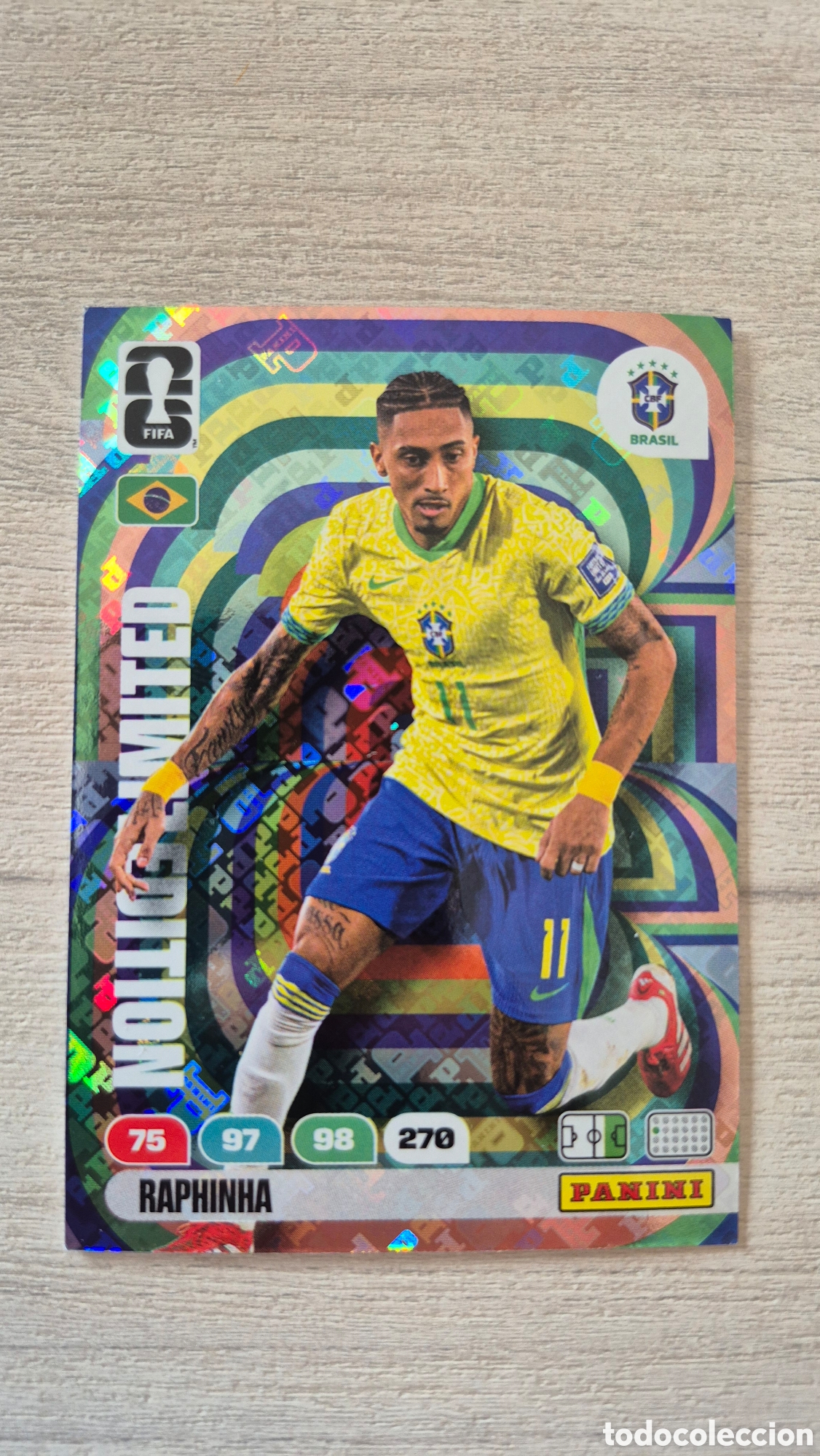 Cromos de Futebol: Limited Edition Raphina Adrenalyn FIFA World Cup 26