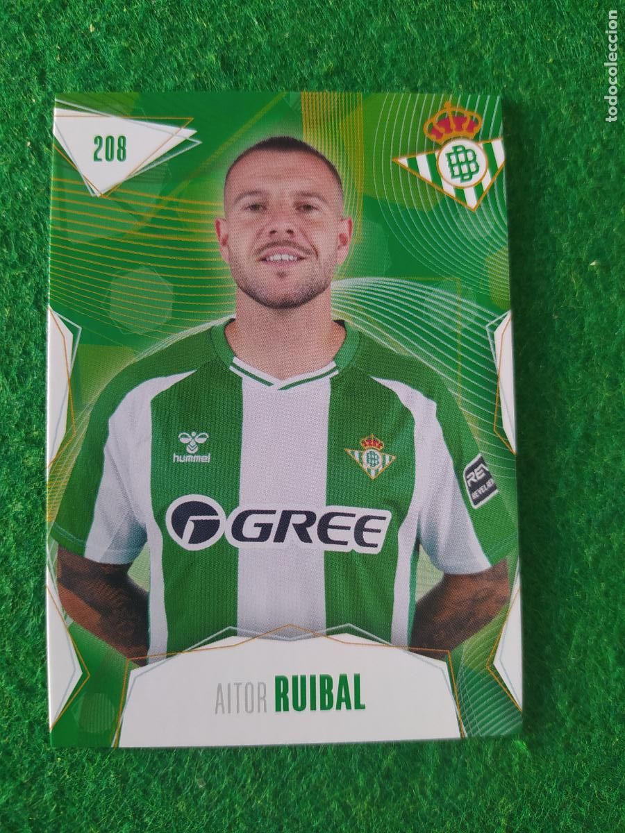 Cromos de F&uacute;tbol: BETIS CARDS 2025 2026 N&ordm; 208 AITOR RUIBAL