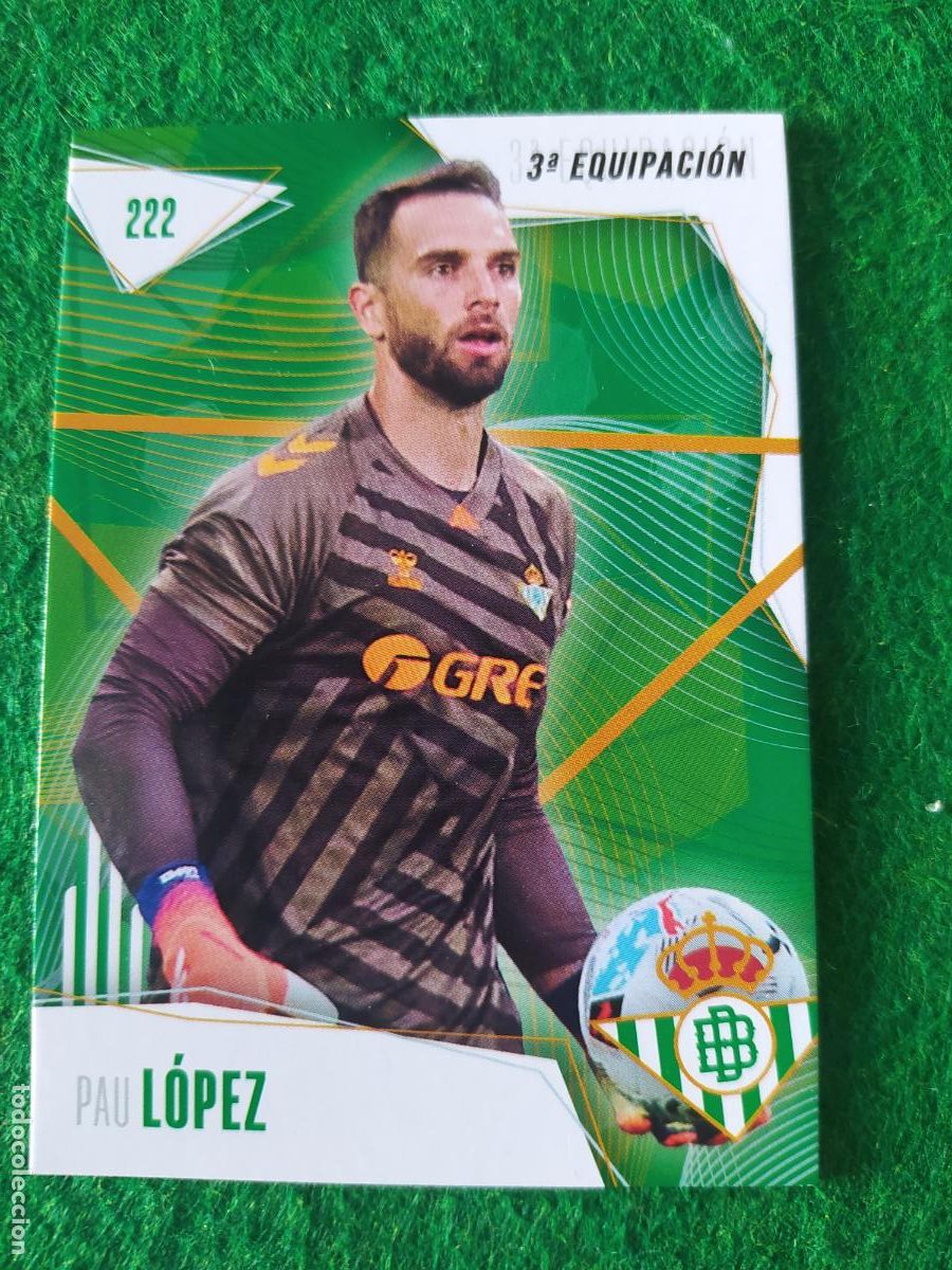 Cromos de F&uacute;tbol: BETIS CARDS 2025 2026 N&ordm; 222 PAU LOPEZ