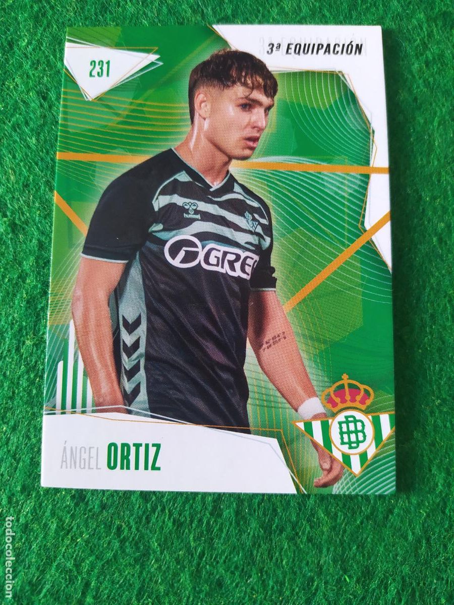 Cromos de F&uacute;tbol: BETIS CARDS 2025 2026 N&ordm; 231 ANGEL ORTIZ
