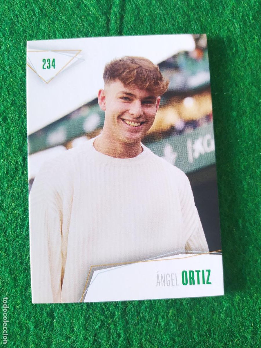 Cromos de F&uacute;tbol: BETIS CARDS 2025 2026 N&ordm; 234 ANGEL ORTIZ