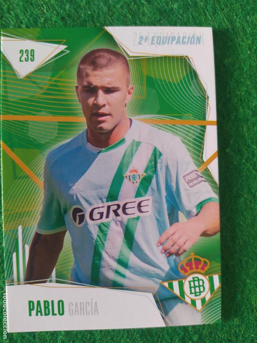Cromos de F&uacute;tbol: BETIS CARDS 2025 2026 N&ordm; 239 PABLO GARCIA