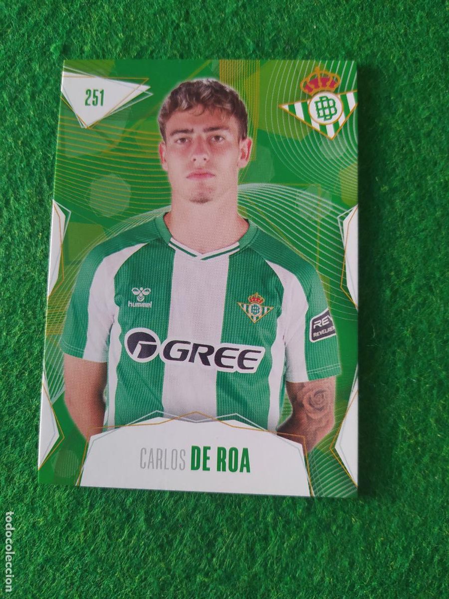 Cromos de F&uacute;tbol: BETIS CARDS 2025 2026 N&ordm; 251 DE ROA