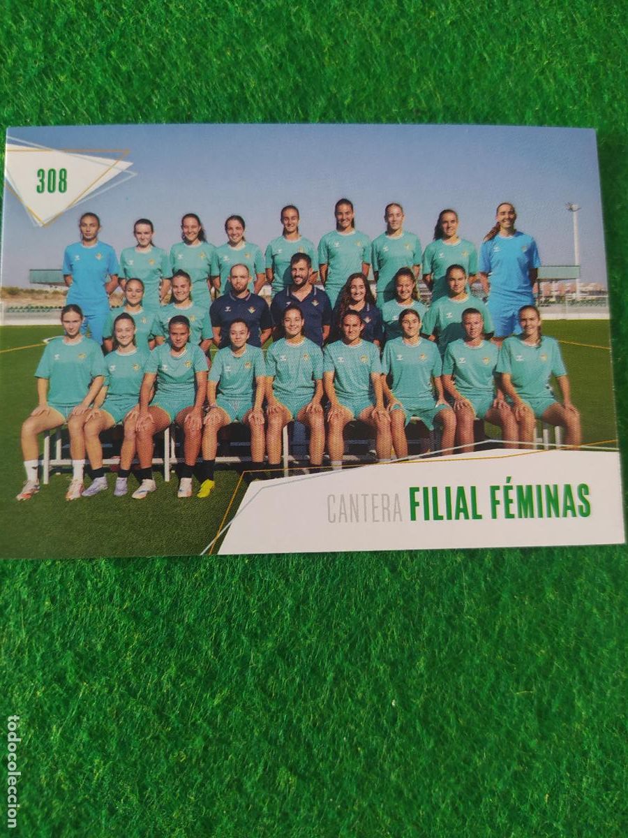 Cromos de F&uacute;tbol: BETIS CARDS 2025 2026 N&ordm; 308 FILIAL FEMINAS