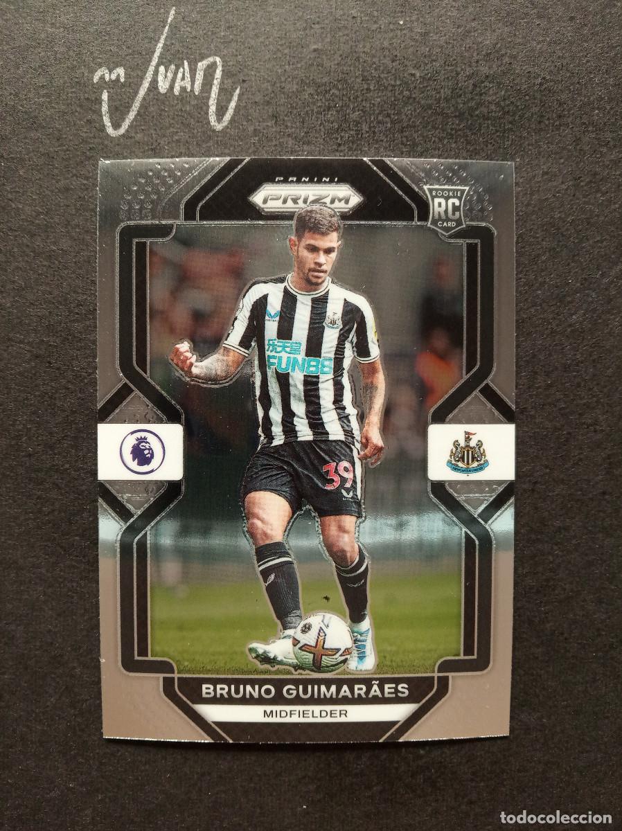 Football Stickers: N&ordm; 179 ROOKIE BRUNO GUIMARAES NEWCASTLE UNITED ⚽ PANINI &reg; PRIZM PREMIER LEAGUE 2022 2023 22 23 NUEVO