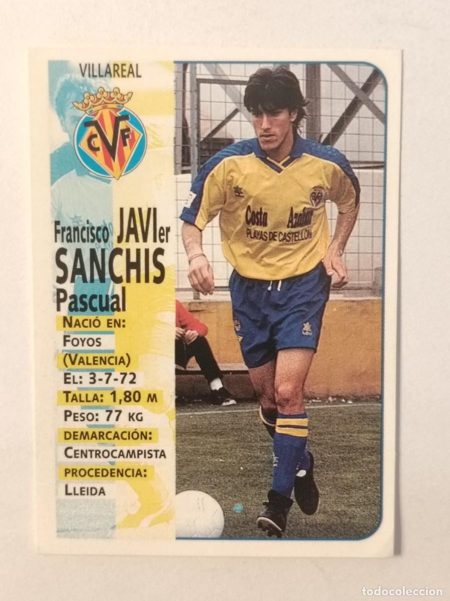 Cromos de F&uacute;tbol: #383 JAVI SANCHIS VILLARREAL C.F. LIGA 98/99 PANINI