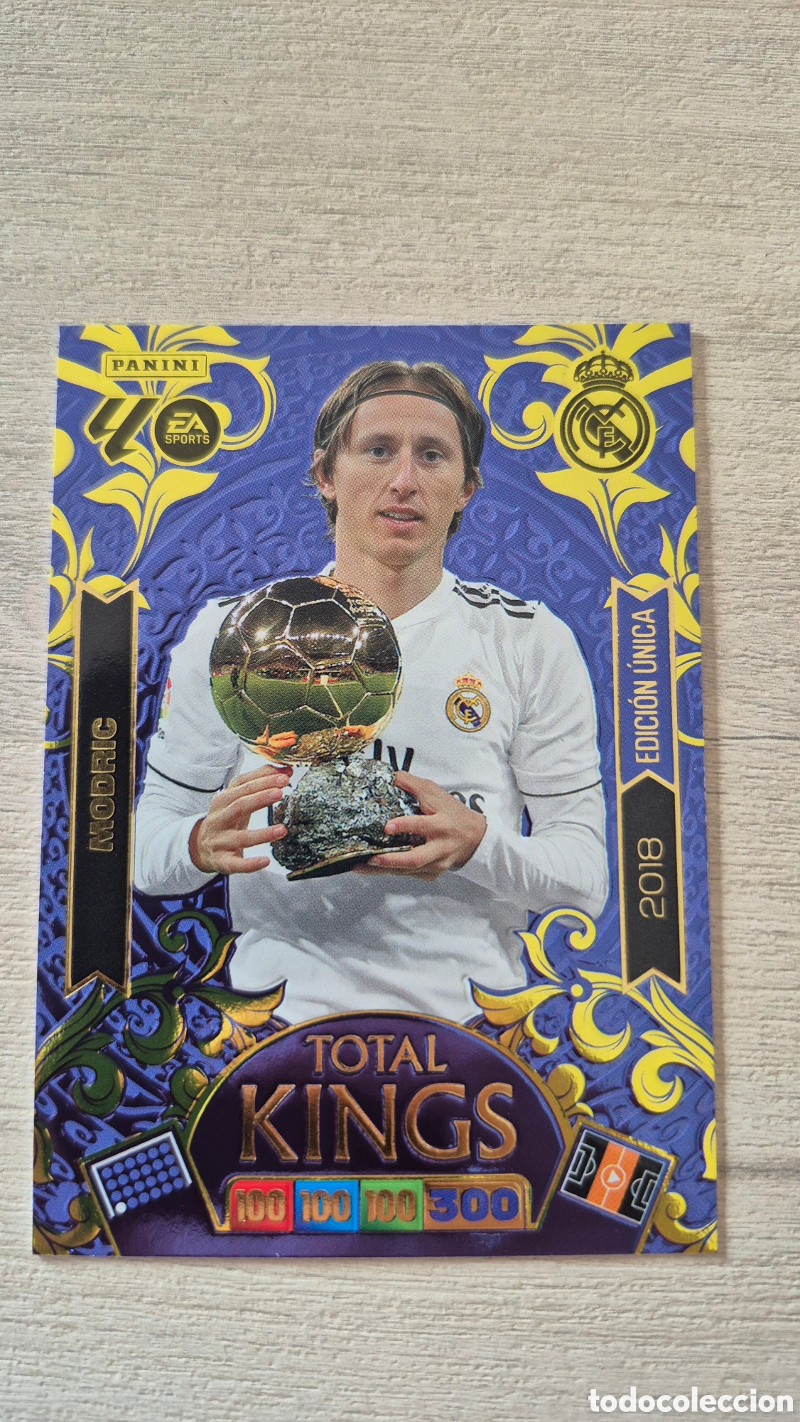 Cromos de F&uacute;tbol: Total Kings Modric Dreambox Adrenalyn 25/26