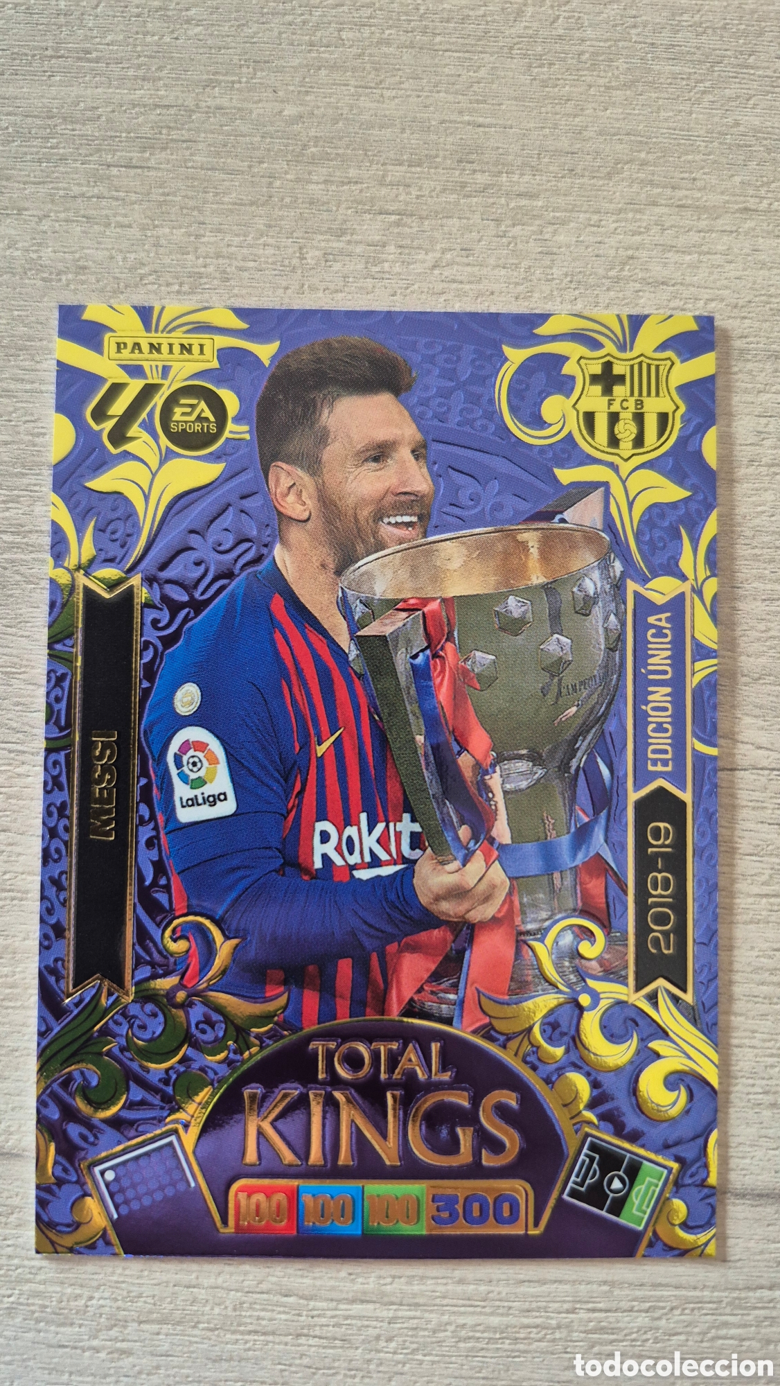 Cromos de F&uacute;tbol: Total Kings Messi Dreambox Adrenalyn 25/26