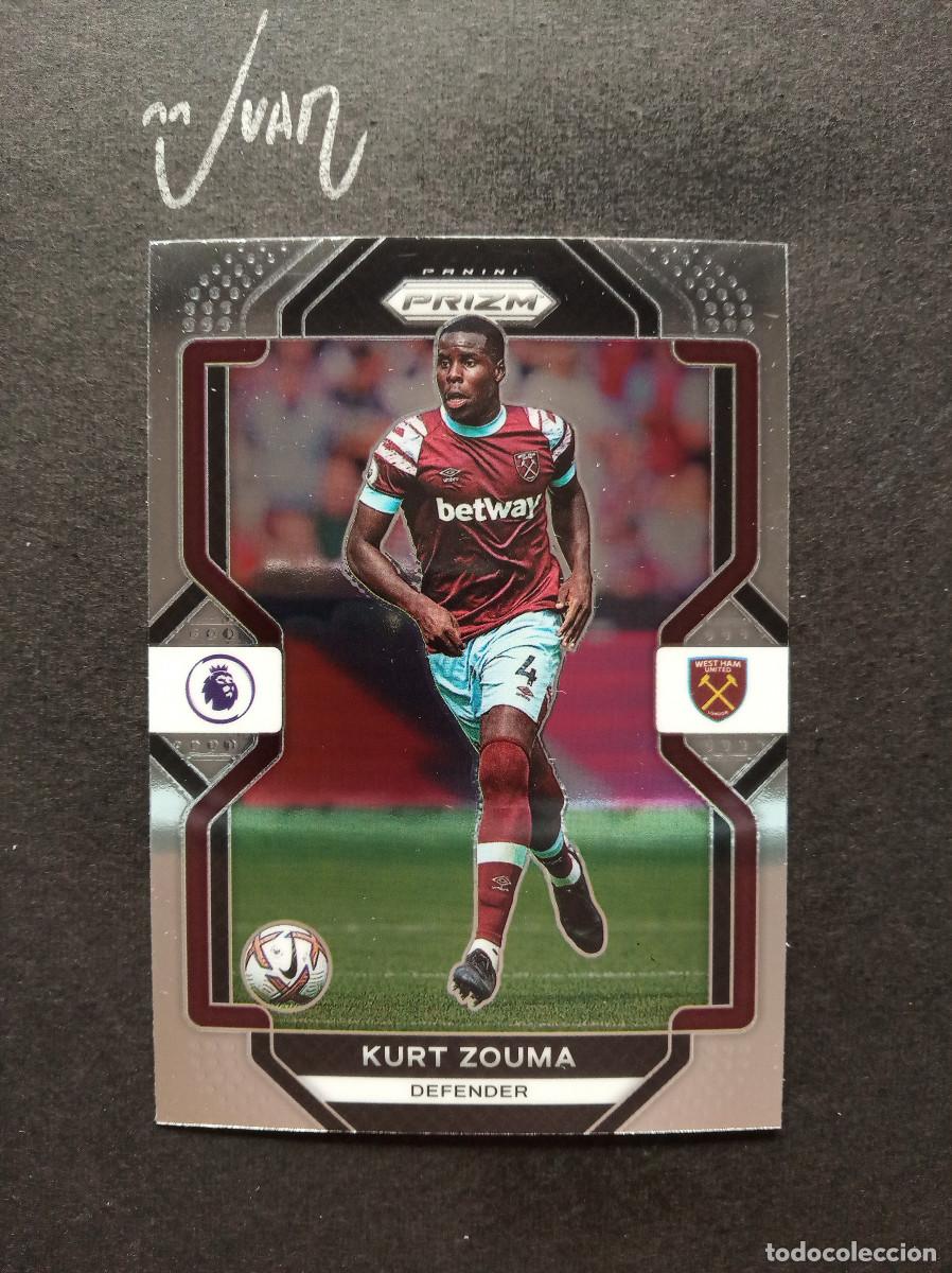 Cromos de F&uacute;tbol: N&ordm; 58 KURT ZOUMA WEST HAM UNITED ⚽ PANINI &reg; PRIZM PREMIER LEAGUE 2022 2023 22 23 NUEVO