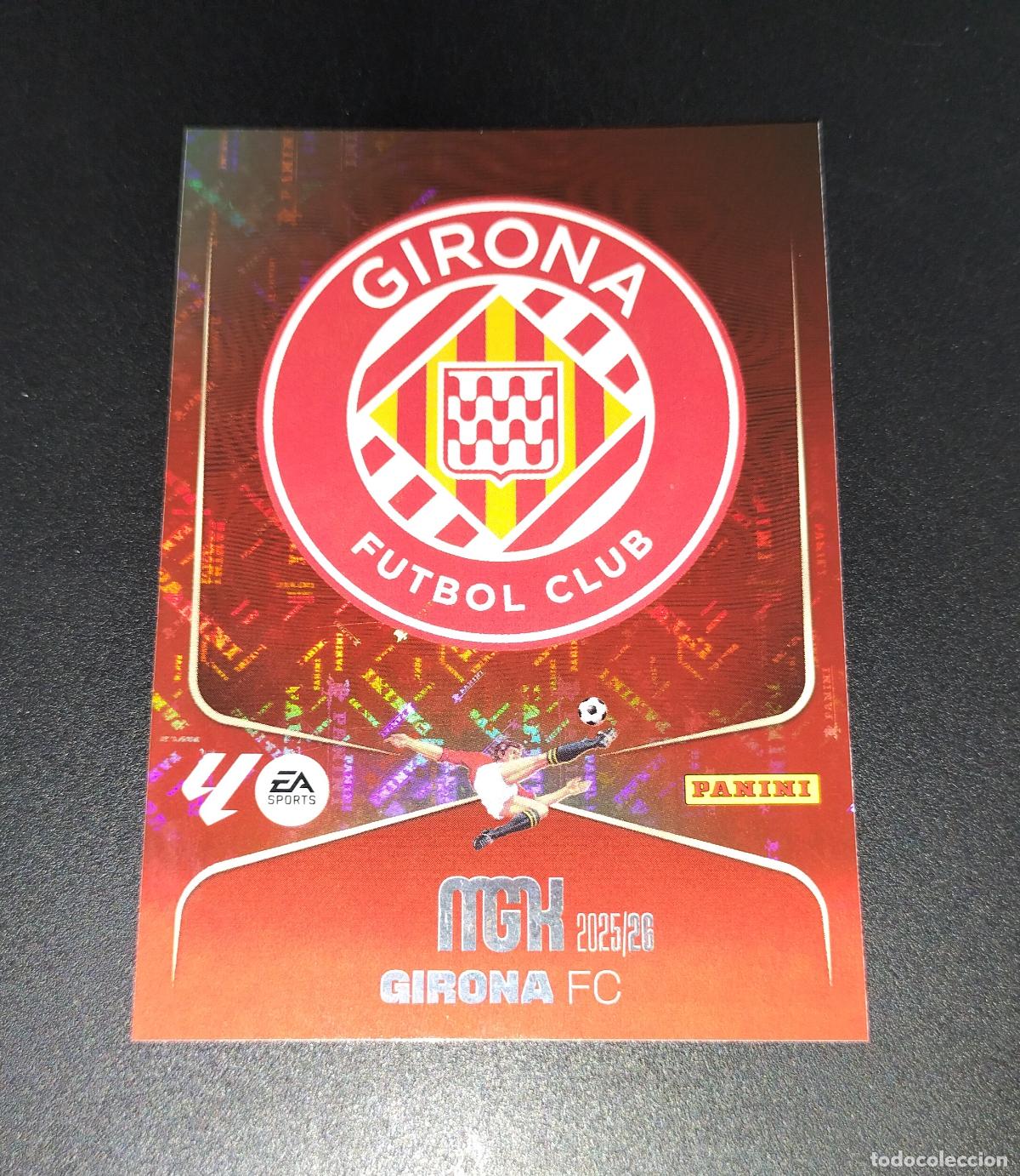 Cromos de F&uacute;tbol: MGK 181 ESCUDO LOGO GIRONA CROMOS MEGACRACKS LIGA FUTBOL 2025 2026 25 26