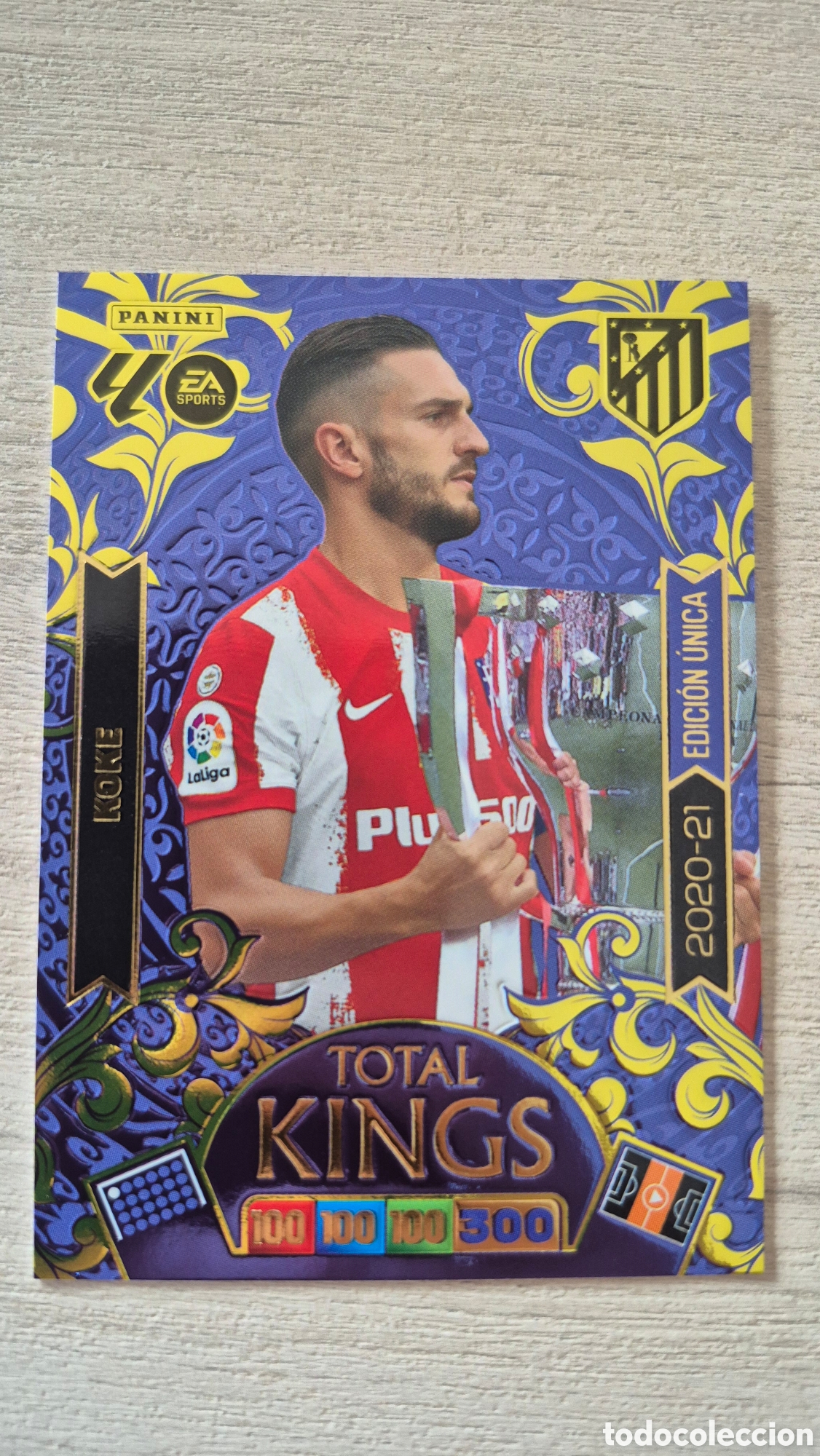 Cromos de F&uacute;tbol: Total Kings Koke Dreambox Adrenalyn 25/26