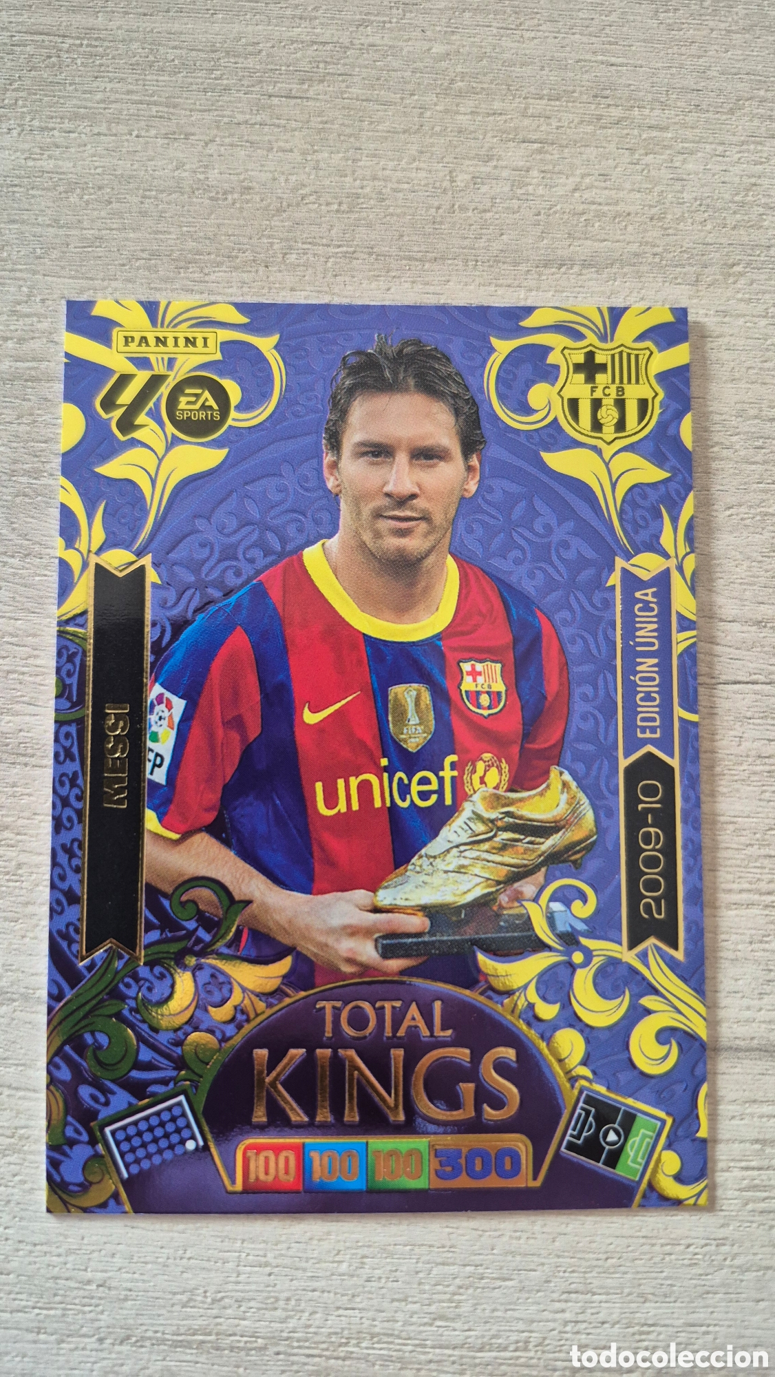 Cromos de F&uacute;tbol: Total Kings Messi Dreambox Adrenalyn 25/26