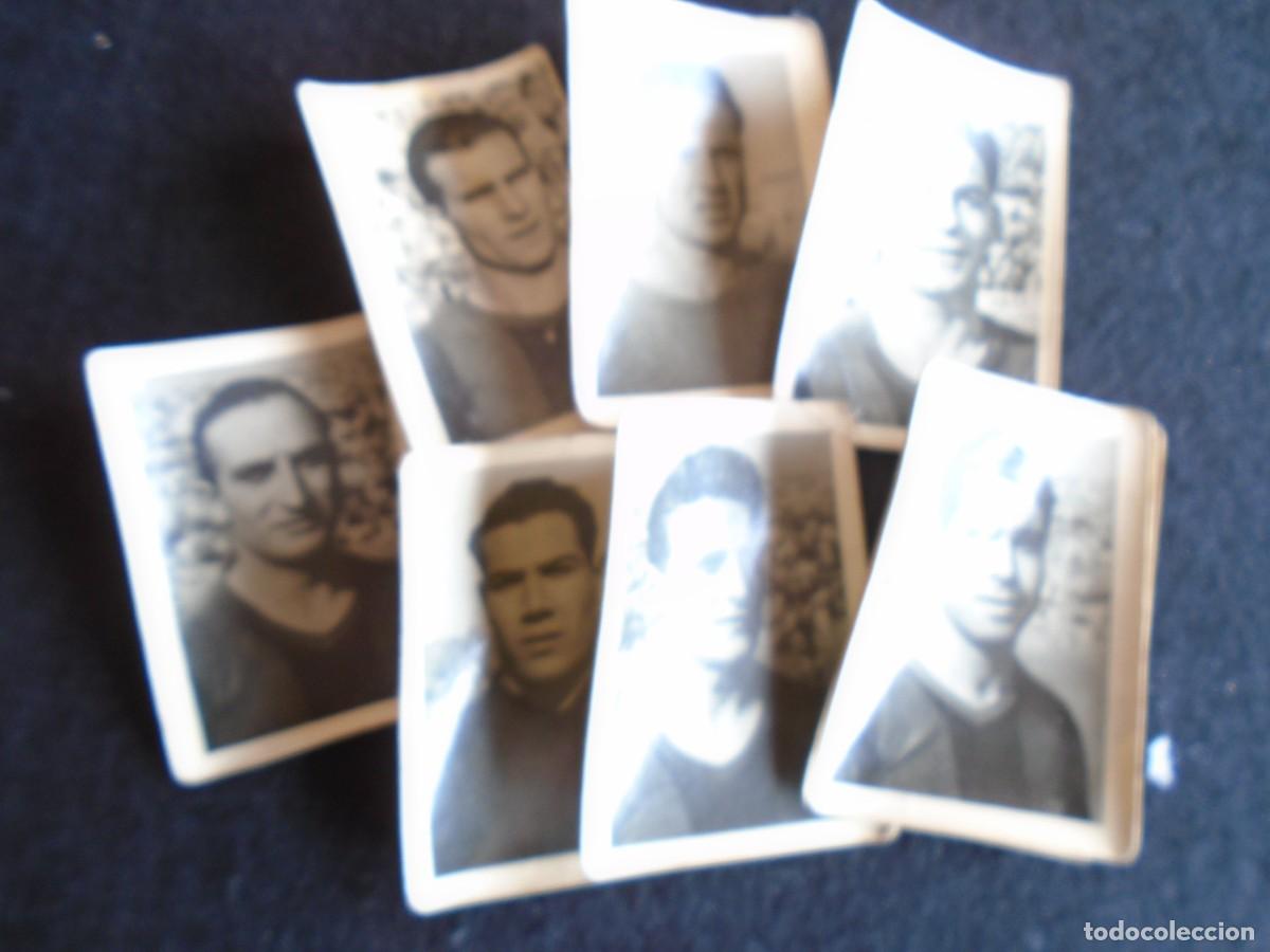 Fu&szlig;ball-Sticker: (F-260405)LOTE DE 8 CROMOS C.F.BARCELONA A&Ntilde;OS 50
