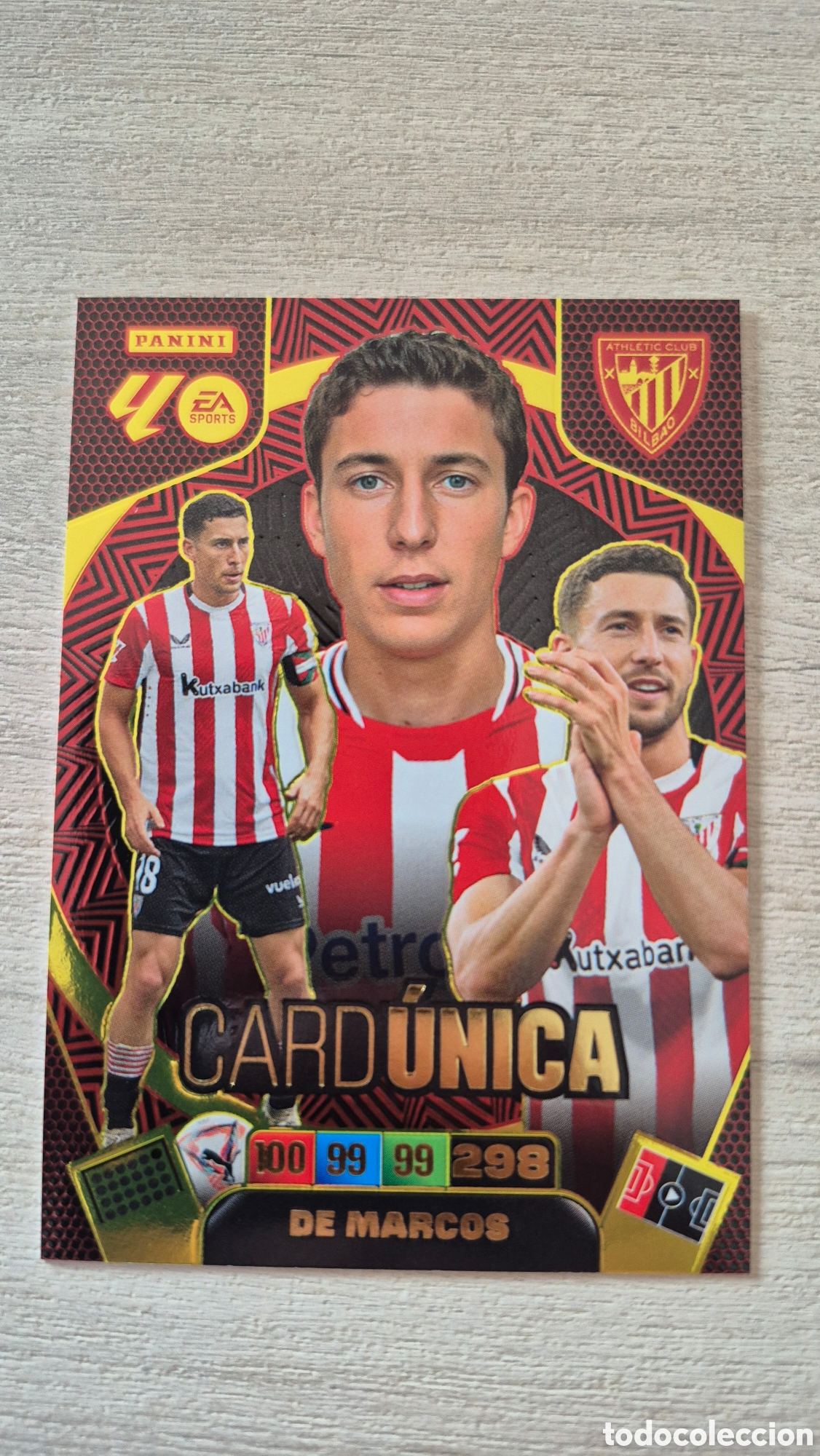 Cromos de F&uacute;tbol: Card &Uacute;nica De Marcos Dreambox Adrenalyn 25/26