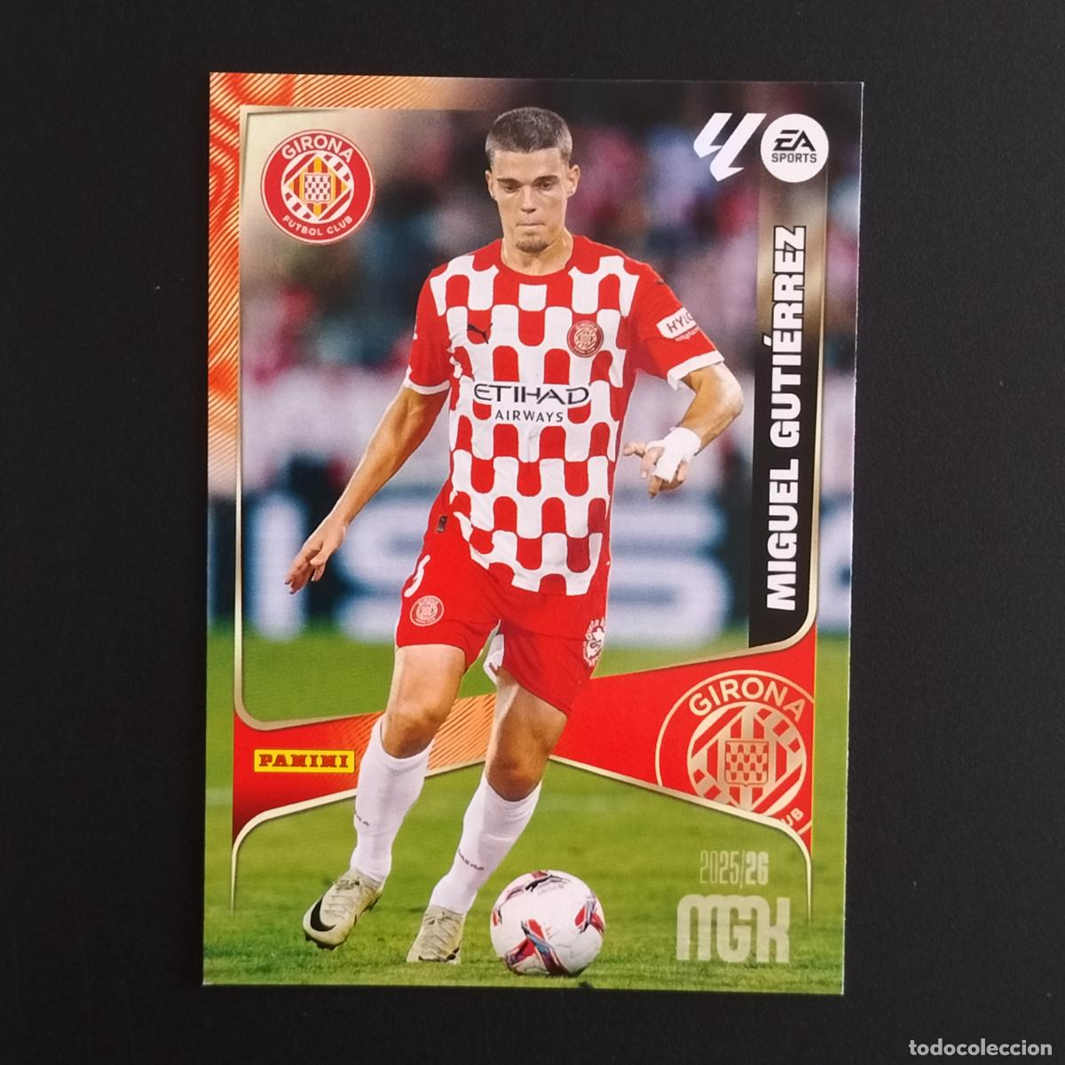 Cromos de F&uacute;tbol: MGK 188 MIGUEL GUTIERREZ GIRONA CROMOS MEGACRACKS LIGA FUTBOL 2025 2026 25 26