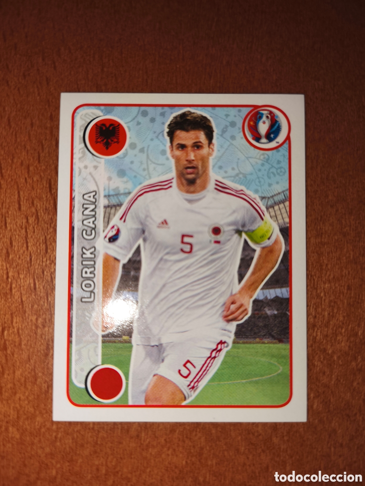 Cromos de F&uacute;tbol: Lorik Cana n&deg;89 UEFA Euro 2016 Albania