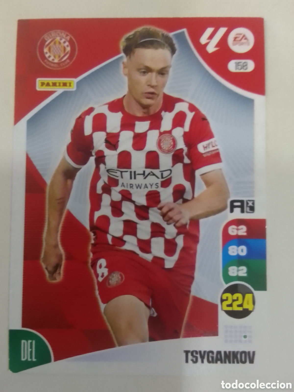 Cromos de F&uacute;tbol: Adrenalyn XL 2024-25 n&deg; 158 Tsygankov &bull; Girona.