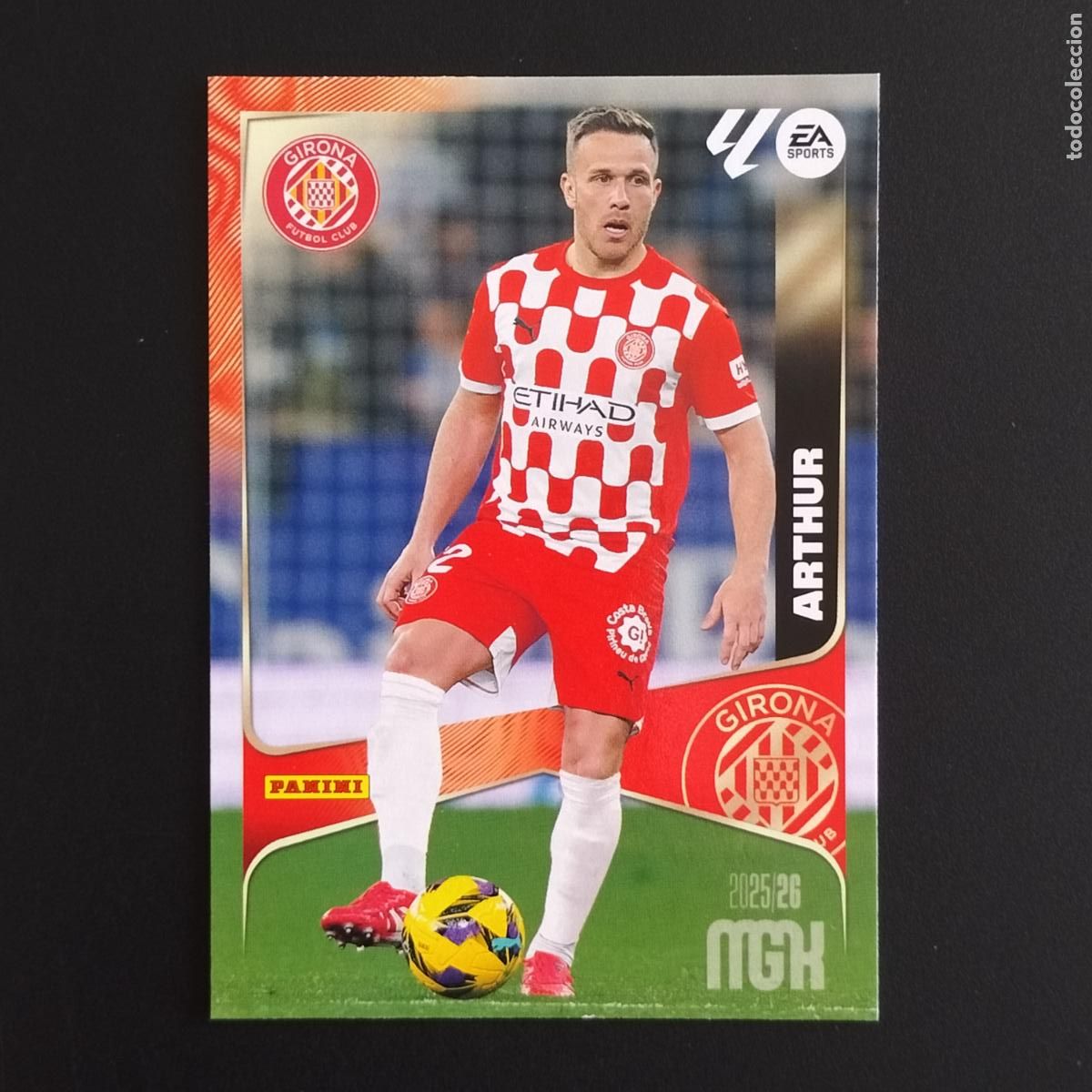 Cromos de Futebol: MGK 189 ARTHUR GIRONA CROMOS MEGACRACKS LIGA FUTBOL 2025 2026 25 26