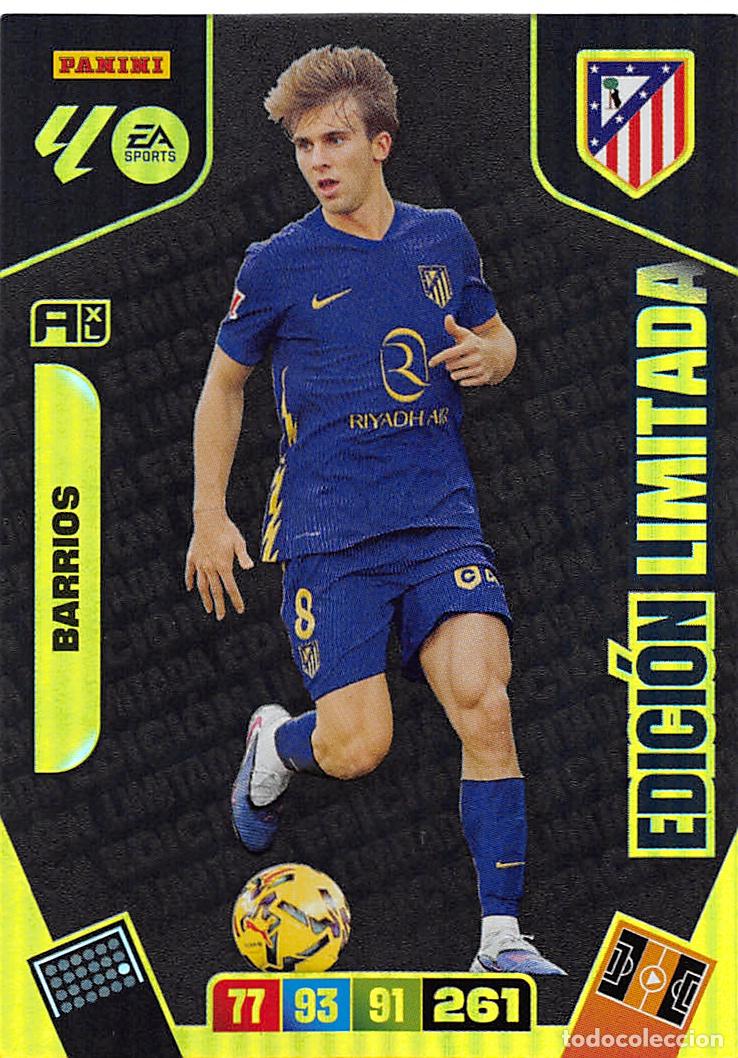 Cromos de Futebol: PANINI ADRENALYN 25/26 2025/2026 - BARRIOS (ATLETICO MADRID) DREAM BOX TOTAL KINGS EDICION LIMITADA
