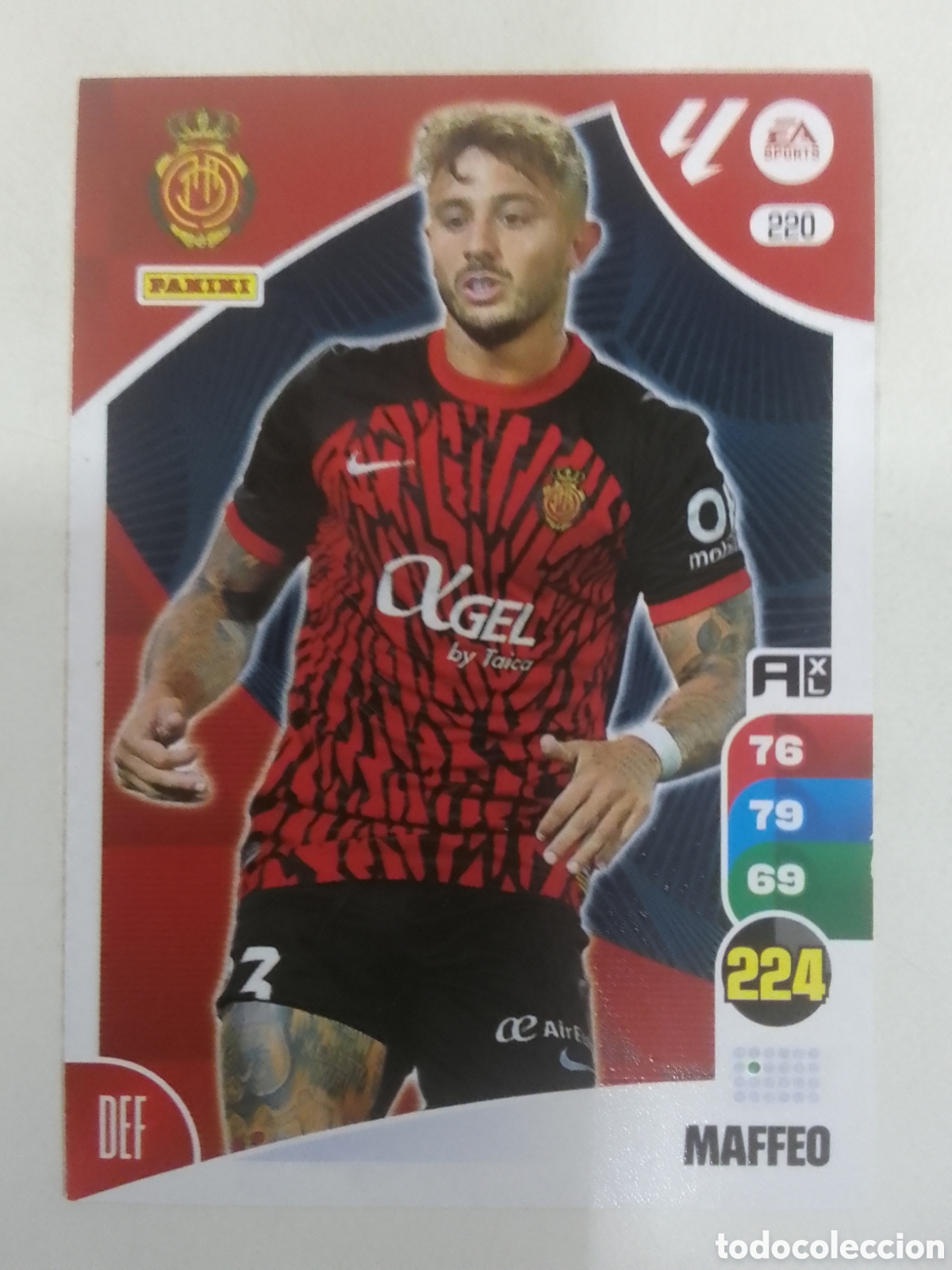 Cromos de Futebol: Adrenalyn XL 2024-25 n&deg; 220 Maffeo &bull; Mallorca.