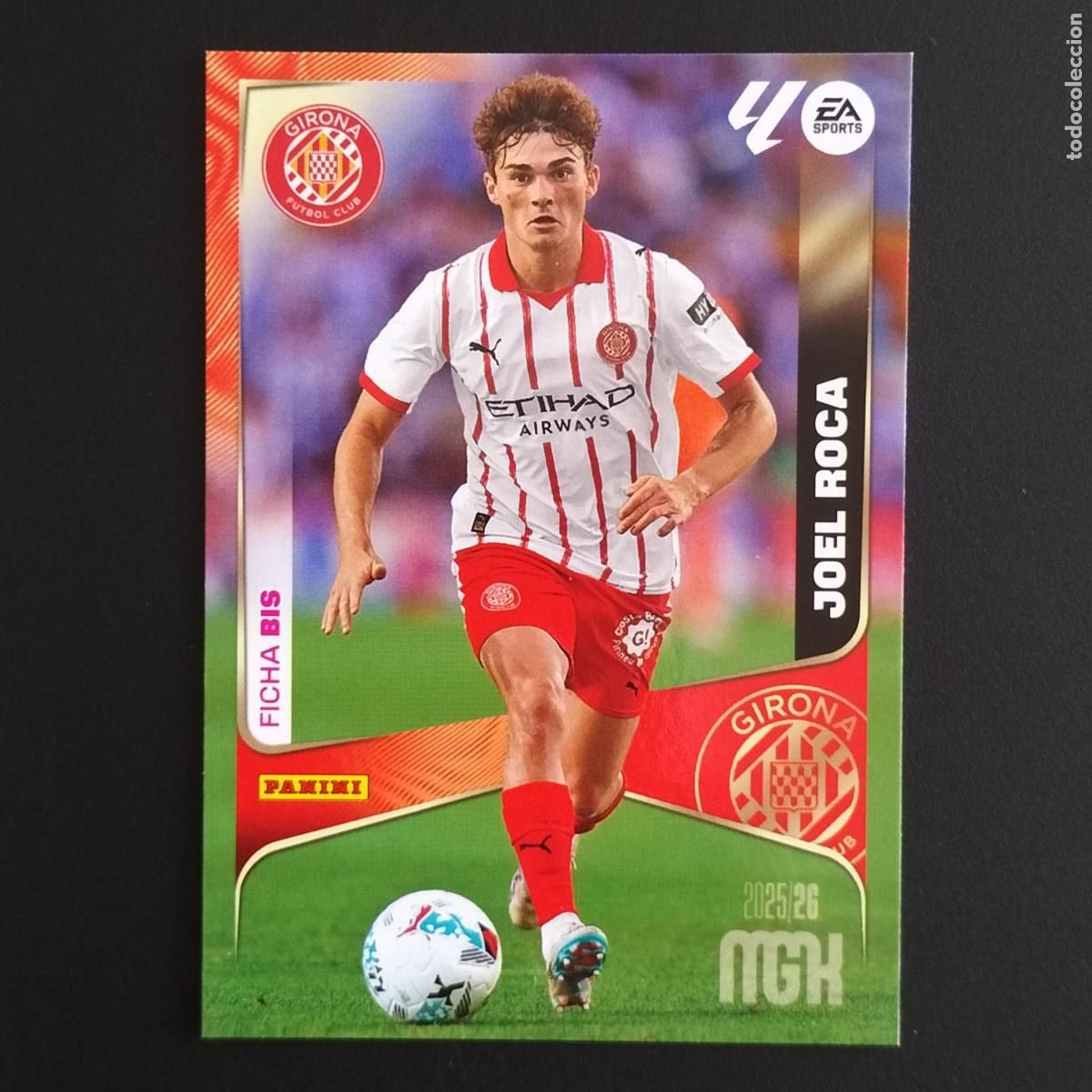 Cromos de Futebol: MGK 189 JOEL ROCA GIRONA CROMOS MEGACRACKS LIGA FUTBOL 2025 2026 25 26
