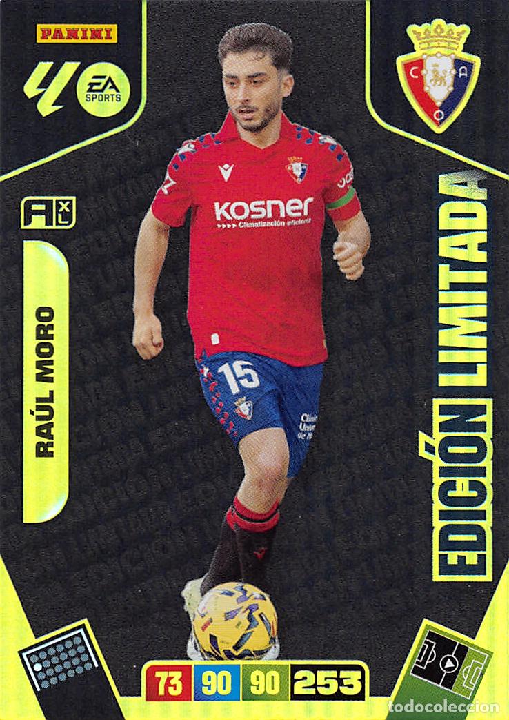 Cromos de Futebol: PANINI ADRENALYN 25/26 2025/2026 - RAUL MORO (C.A. OSASUNA) DREAM BOX TOTAL KINGS EDICION LIMITADA