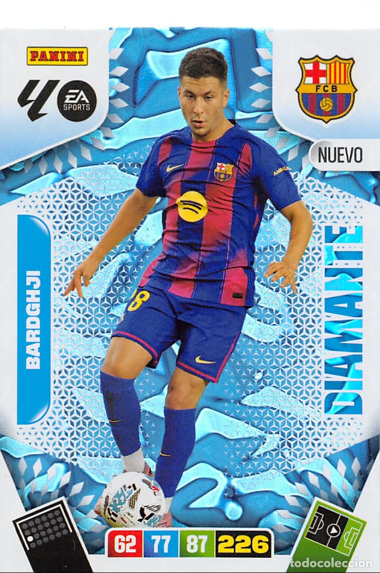 Cartes &agrave; collectionner de Football: PANINI ADRENALYN 25/26 2025/2026 - BARDGHJI (FC BARCELONA) DREAM BOX TOTAL KINGS NUEVO DIAMANTE