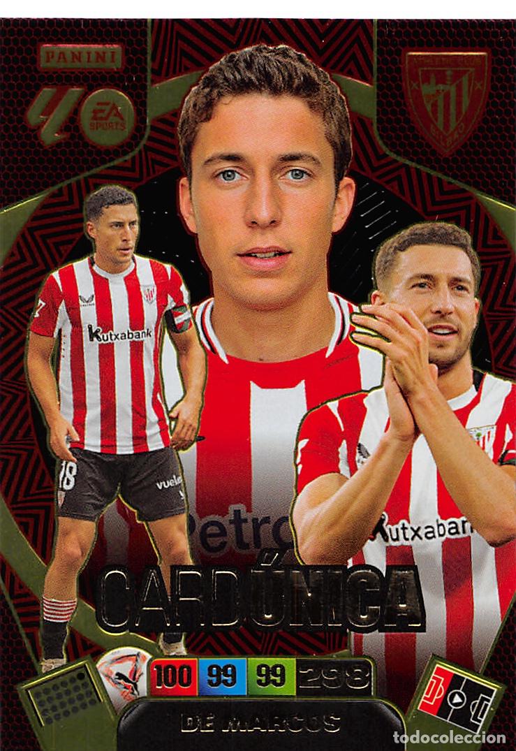 Fu&szlig;ball-Sticker: PANINI ADRENALYN 25/26 2025/2026 - DE MARCOS (ATHLETIC CLUB) DREAM BOX TOTAL KINGS CARD UNICA