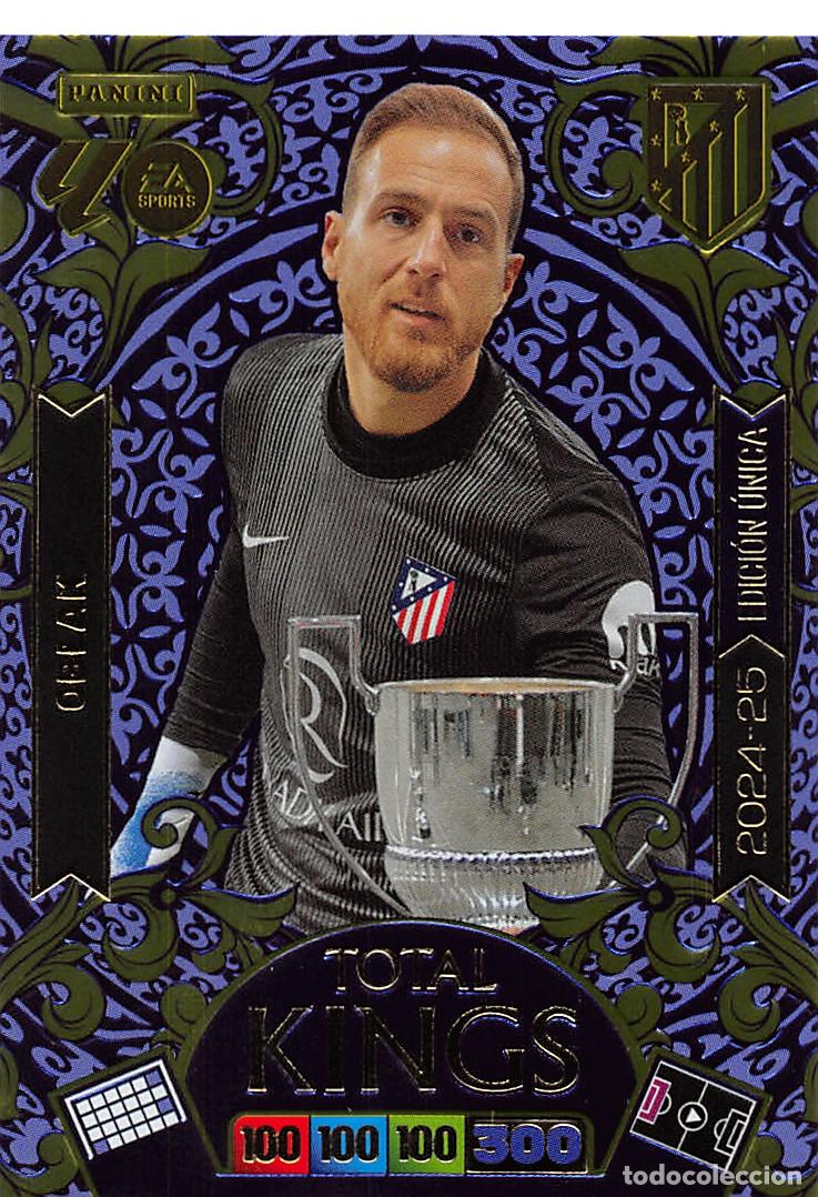 Cromos de F&uacute;tbol: PANINI ADRENALYN 25/26 2025/2026 - JAN OBLAK (ATLETICO MADRID) DREAM BOX TOTAL KINGS EDICION UNICA
