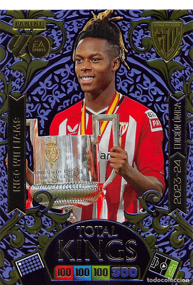 Figurine di Calcio: PANINI ADRENALYN 25/26 2025/2026 - NICO WILLIAMS (ATHLETIC CLUB) DREAM BOX TOTAL KINGS EDICION UNICA