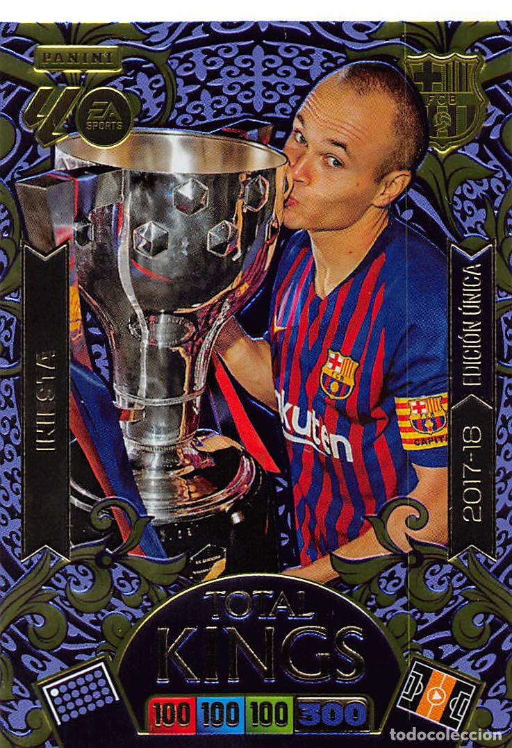 Cromos de Futebol: PANINI ADRENALYN 25/26 2025/2026 - INIESTA (FC BARCELONA) DREAM BOX TOTAL KINGS EDICION UNICA