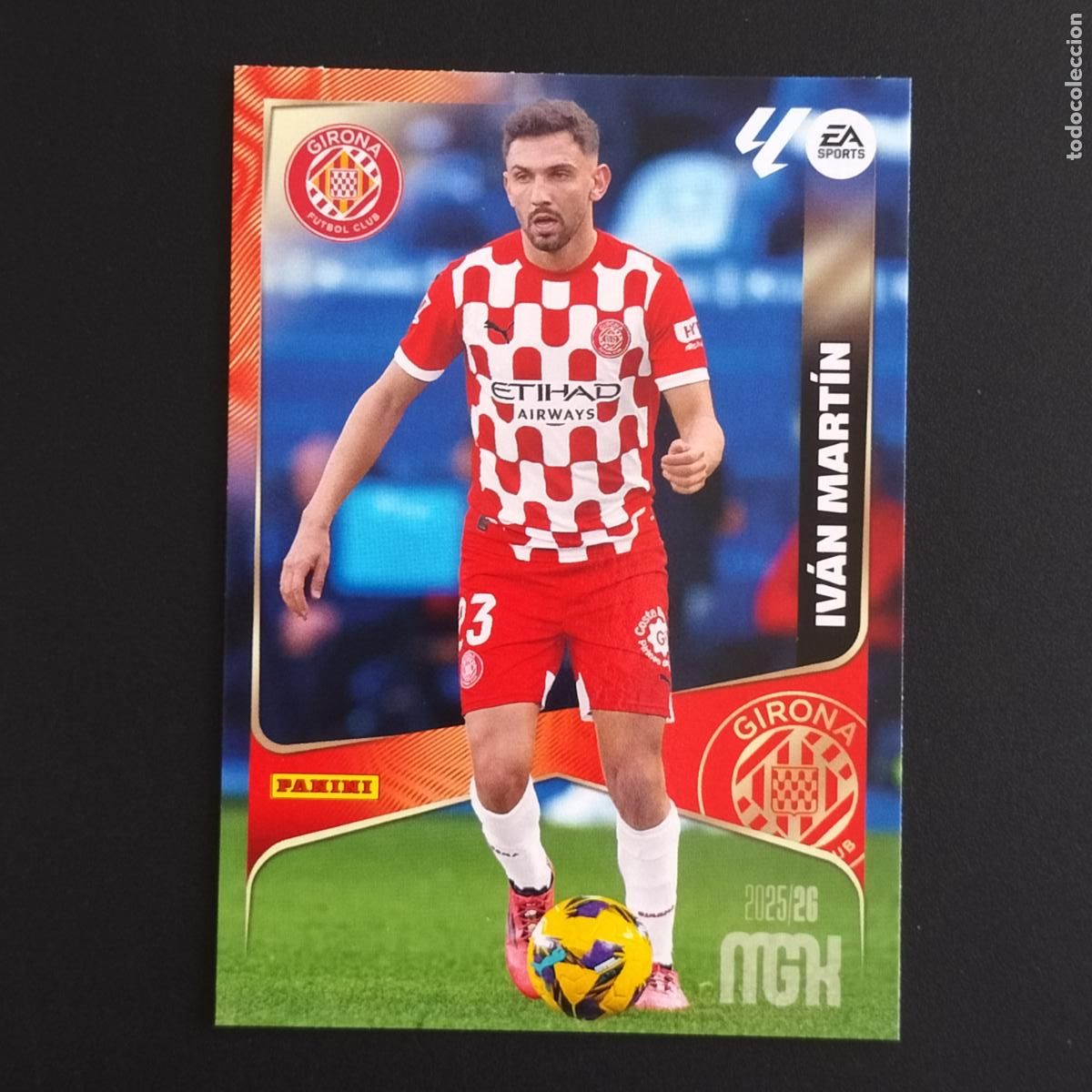 Cromos de Futebol: MGK 193 IVAN MARTIN GIRONA CROMOS MEGACRACKS LIGA FUTBOL 2025 2026 25 26