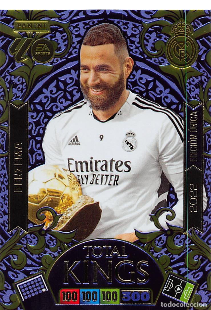 Fu&szlig;ball-Sticker: PANINI ADRENALYN 25/26 2025/2026 - BENZEMA (REAL MADRID) DREAM BOX TOTAL KINGS EDICION UNICA