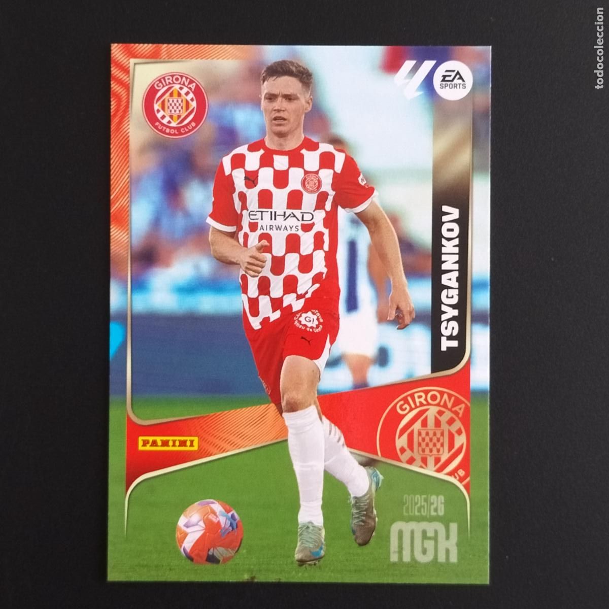 Cartes &agrave; collectionner de Football: MGK 194 TSYGANKOV GIRONA CROMOS MEGACRACKS LIGA FUTBOL 2025 2026 25 26