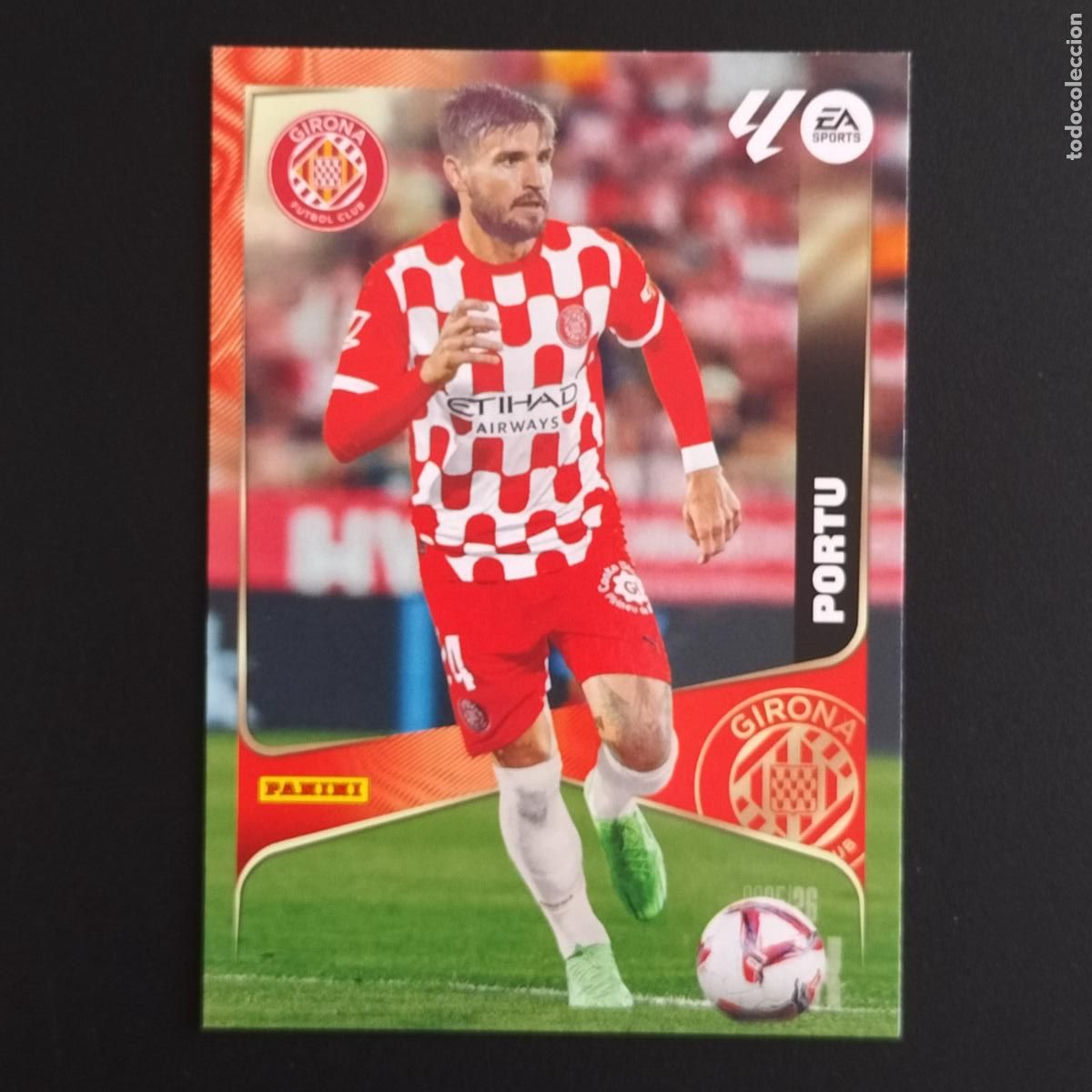 Cromos de F&uacute;tbol: MGK 197 PORTU GIRONA CROMOS MEGACRACKS LIGA FUTBOL 2025 2026 25 26