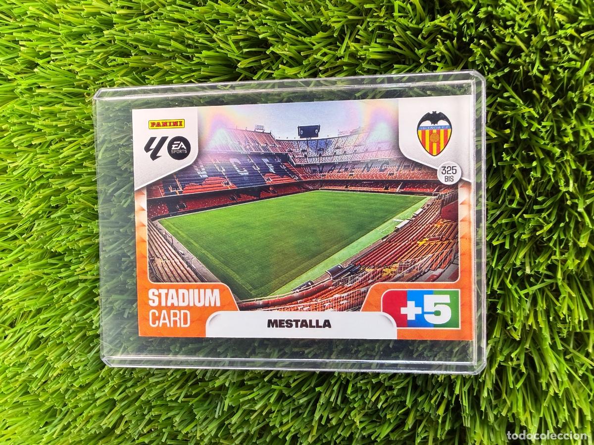 Cromos de F&uacute;tbol: N&ordm; 325BIS Mestalla Stadium Card Valencia CF Adrenalyn XL 25 26
