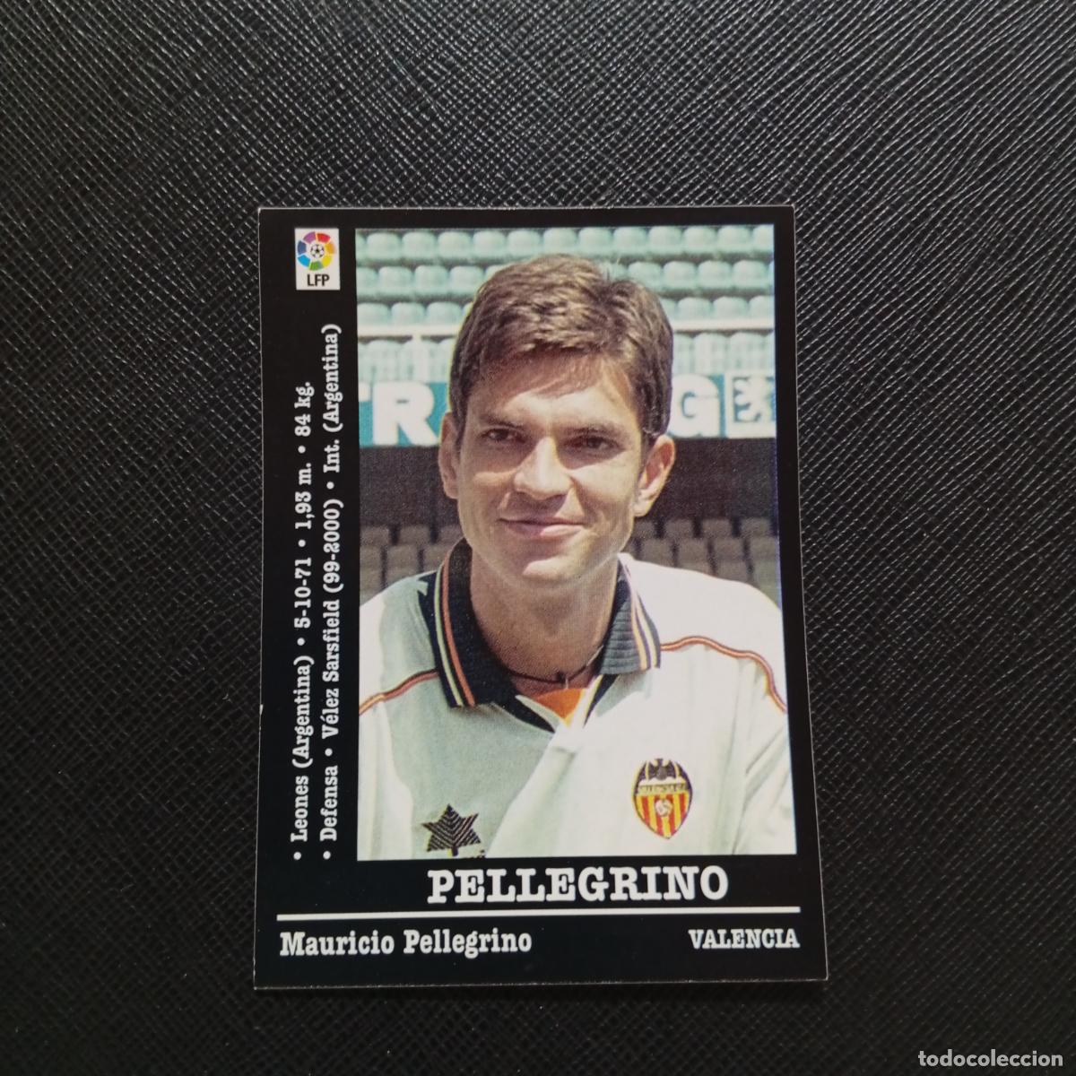 Cromos de F&uacute;tbol: 39 PELLEGRINO VALENCIA PANINI 2000 2001 CROMO FUTBOL 00 01 LIGA - SIN PEGAR - A165 PG298