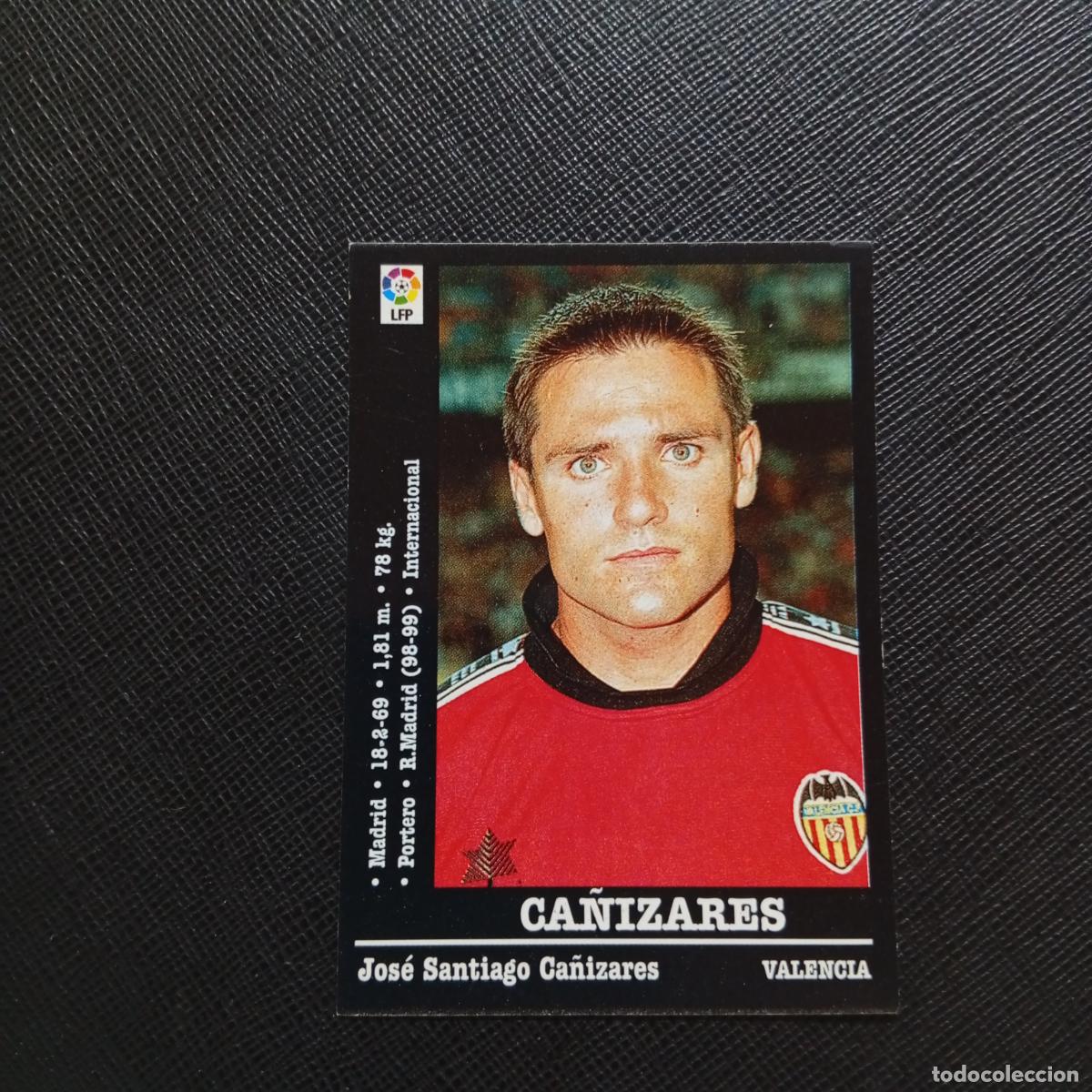 Cromos de F&uacute;tbol: 36 CA&Ntilde;IZARES VALENCIA PANINI 2000 2001 CROMO FUTBOL 00 01 LIGA - SIN PEGAR - A165 PG298