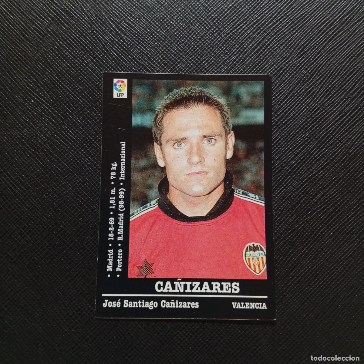 Cromos de F&uacute;tbol: 36 CA&Ntilde;IZARES VALENCIA PANINI 2000 2001 CROMO FUTBOL 00 01 LIGA - SIN PEGAR - A165 PG298 B