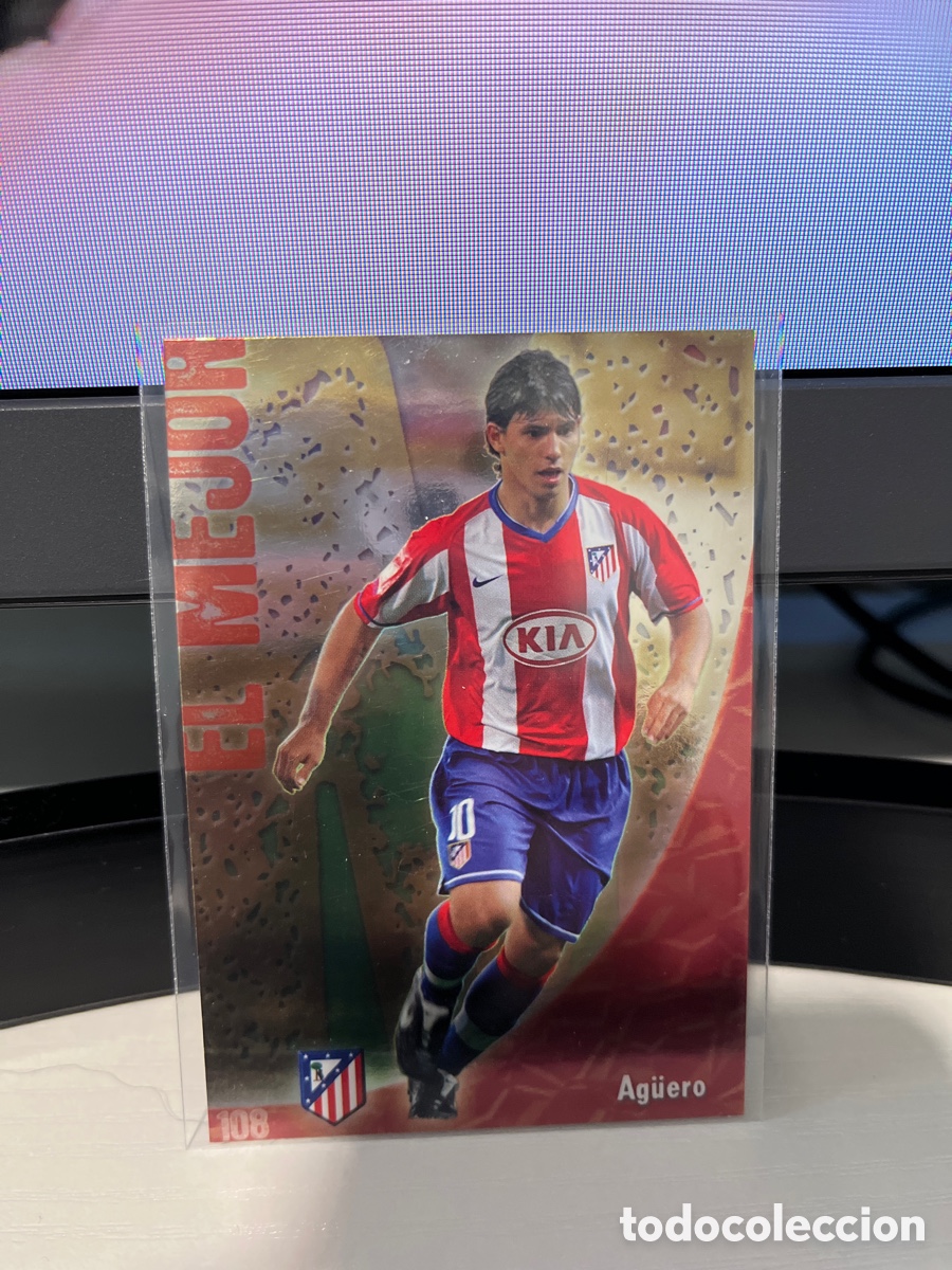 Figurine di Calcio: Kun ag&uuml;ero mundicromo 2009